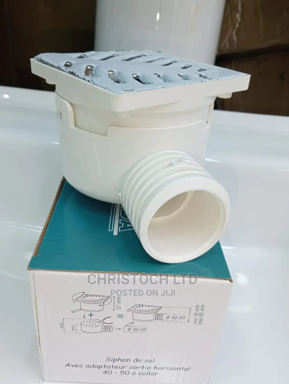 Anti-Blocking Floor Waste Strip Drain Cover for Bathroom