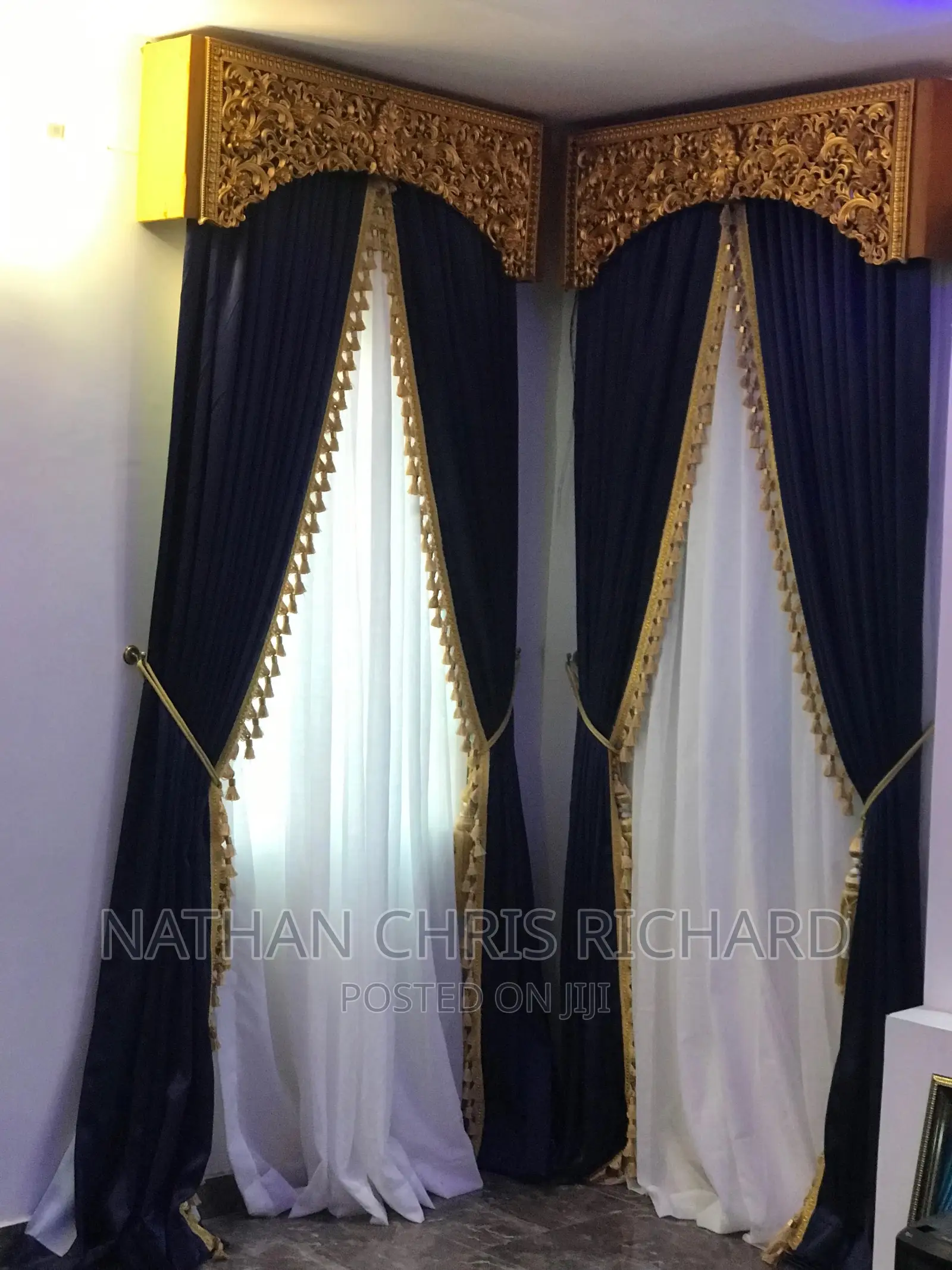 High Quality Royal Turkish Stock Curtains