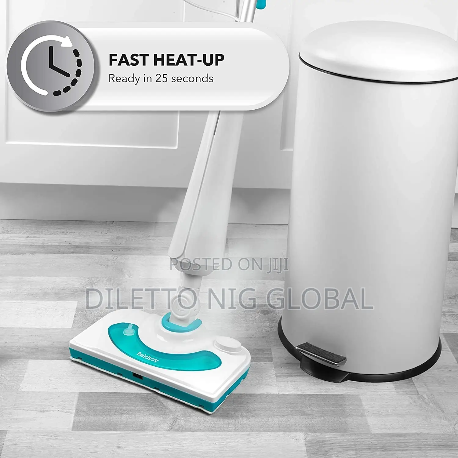 Beldray Multi-Surface Detergent Steam Cleaner