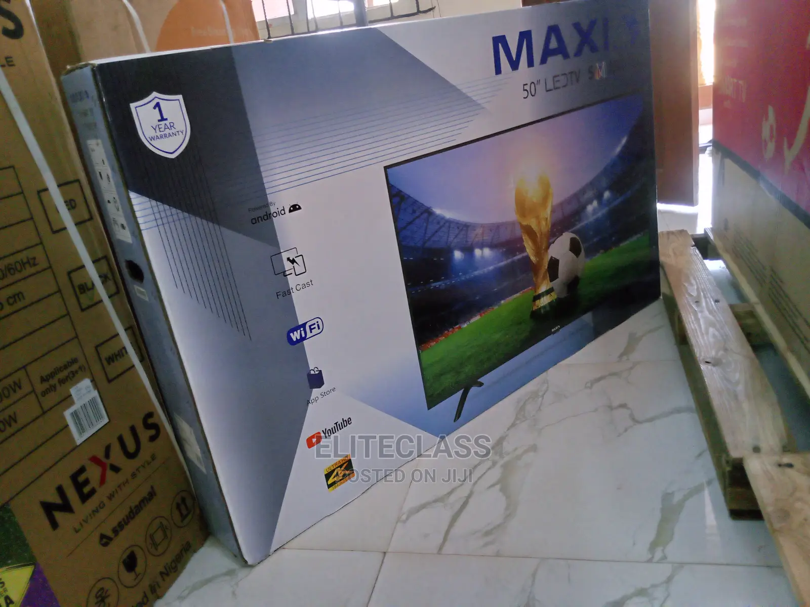 50 Inches Maxi Smart TV With Youtube and Netflix