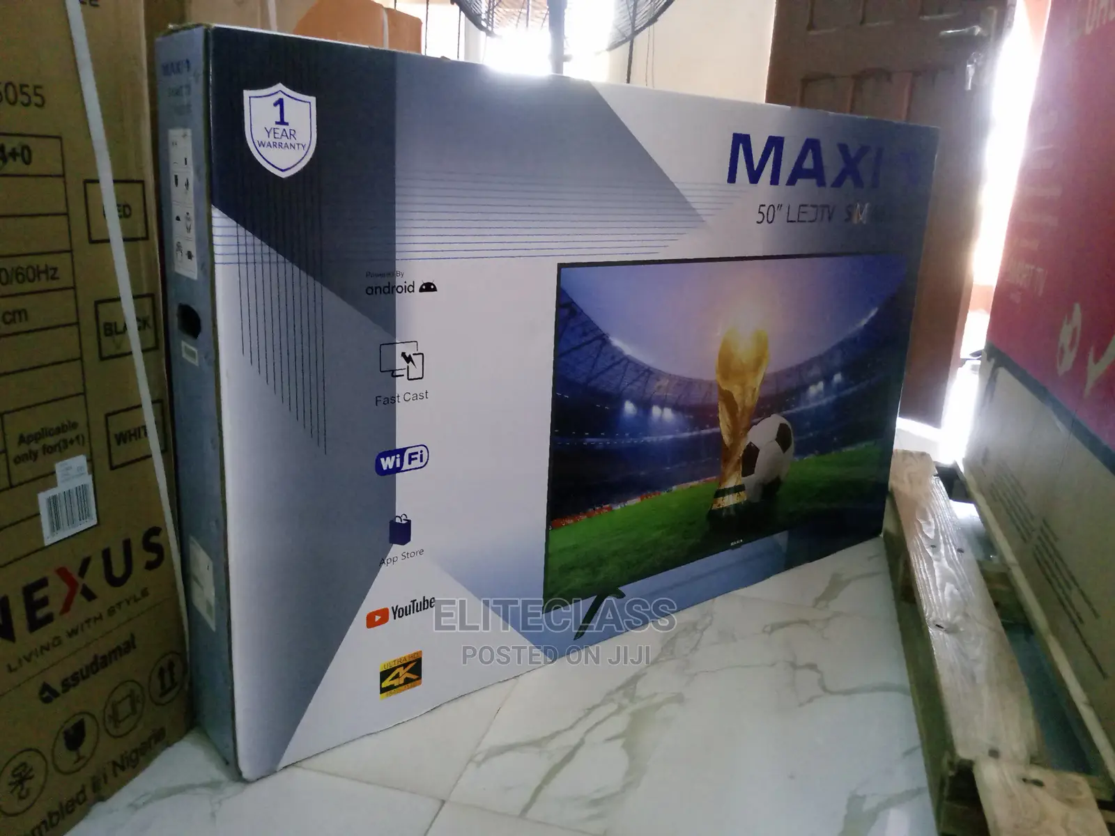 50 Inches Maxi Smart TV With Youtube and Netflix
