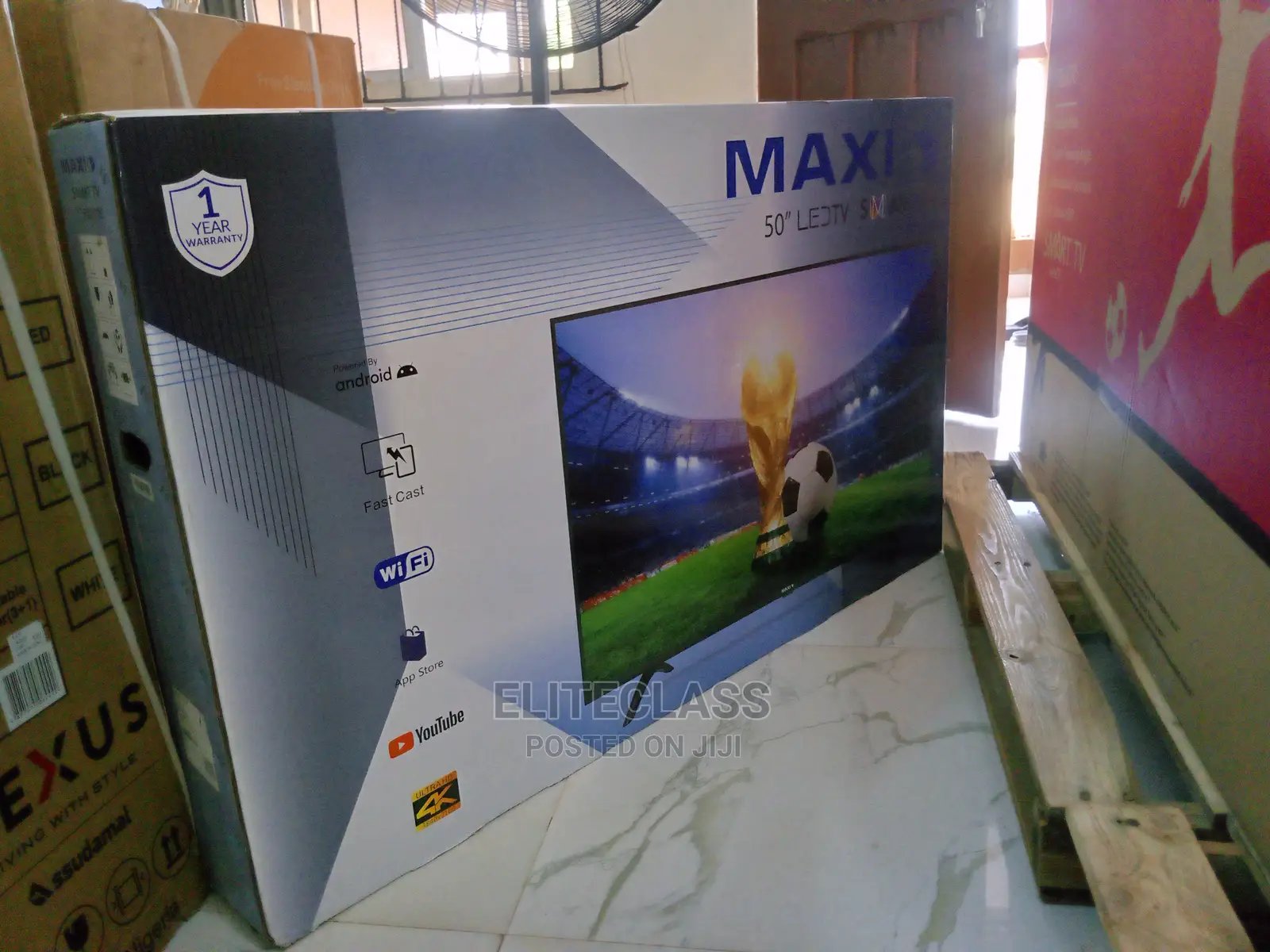High Quality MAXI 50 INCHES SMART TV WITH Internet Features