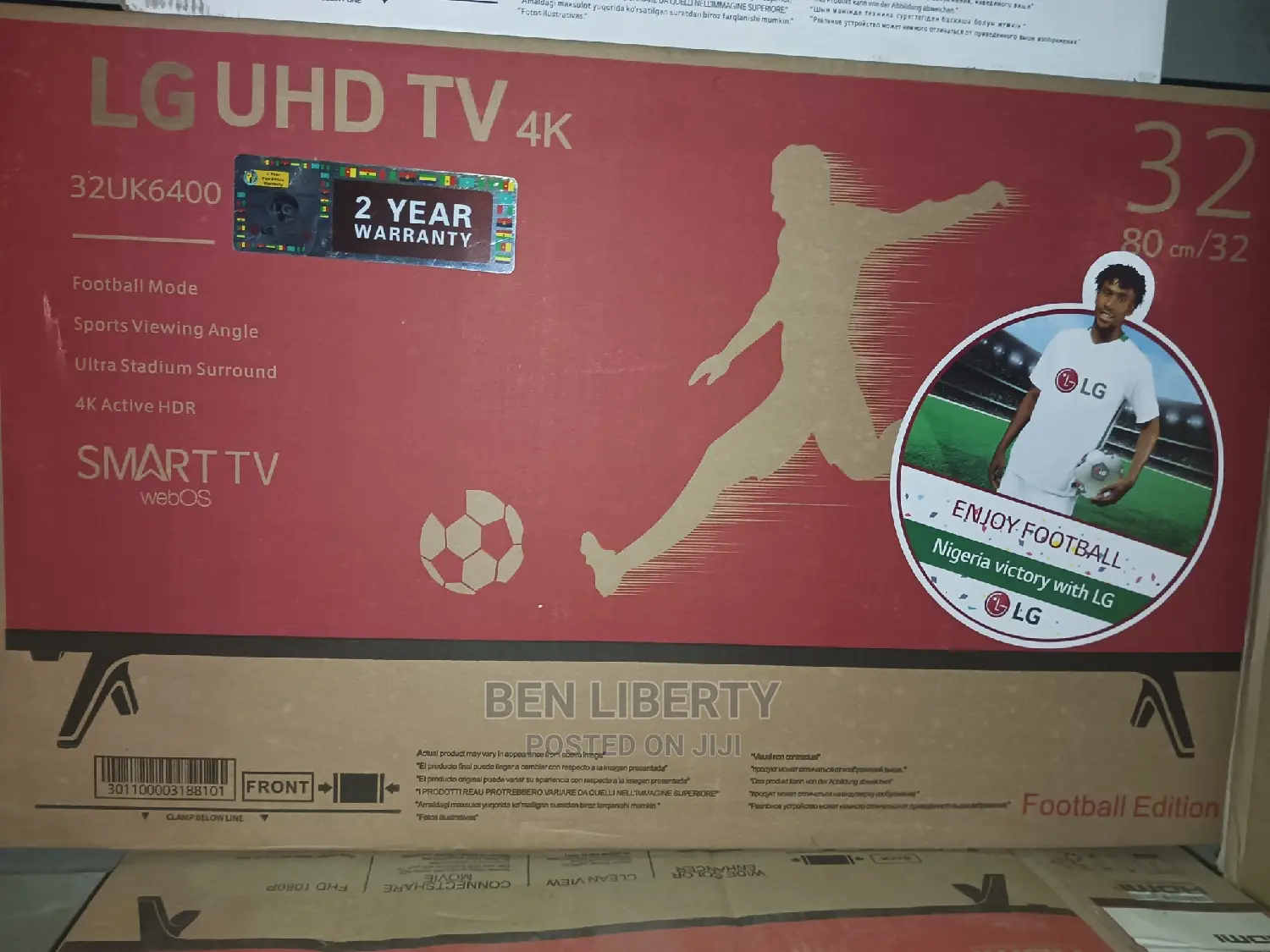 UHD Smart TV LG 32 Inches