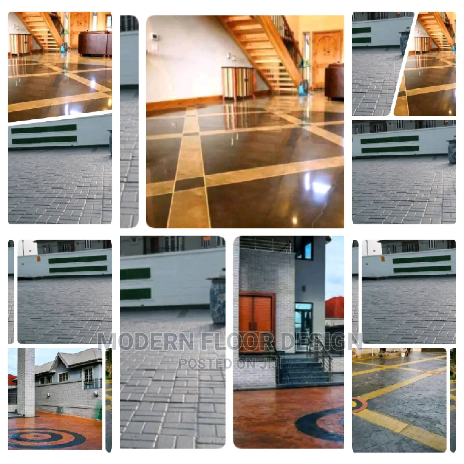 City Mostly Stamps Floor