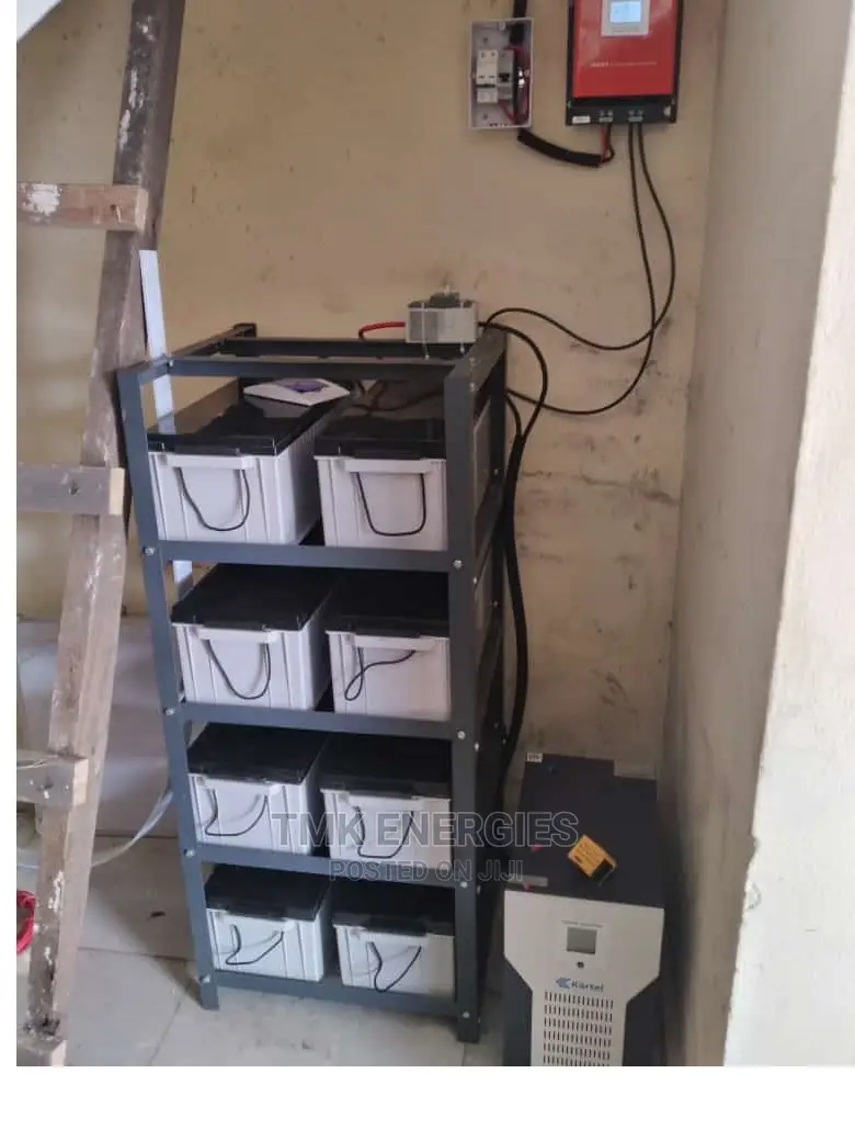 10kva Installation With 8 Battaries