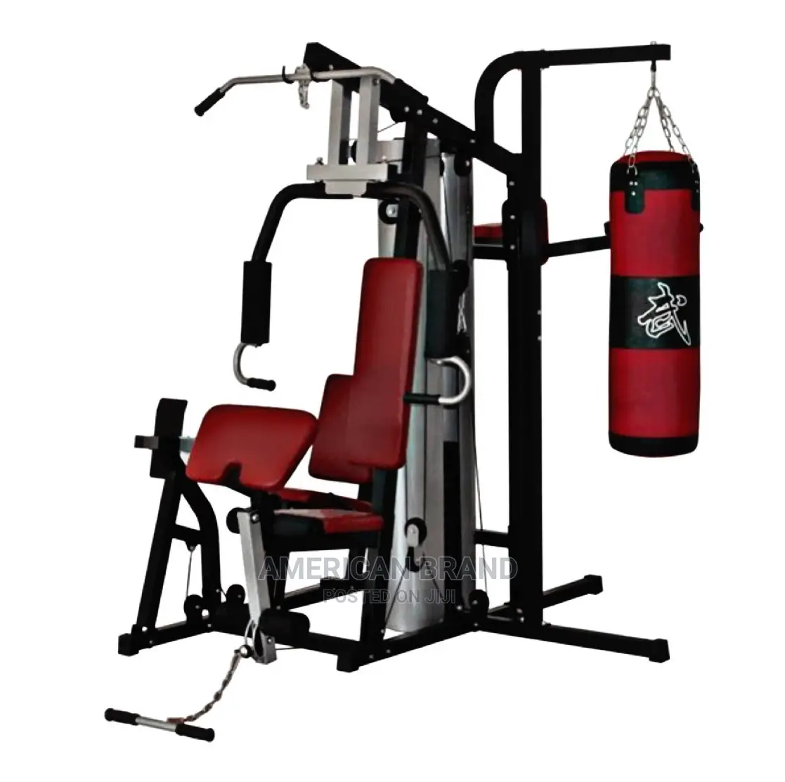 4-Station Multi Gym With Leg Press