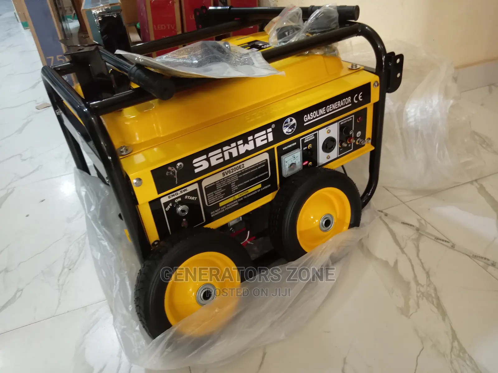 Brand New Senwei Gasoline Generator| Automatic-Sv6200e2