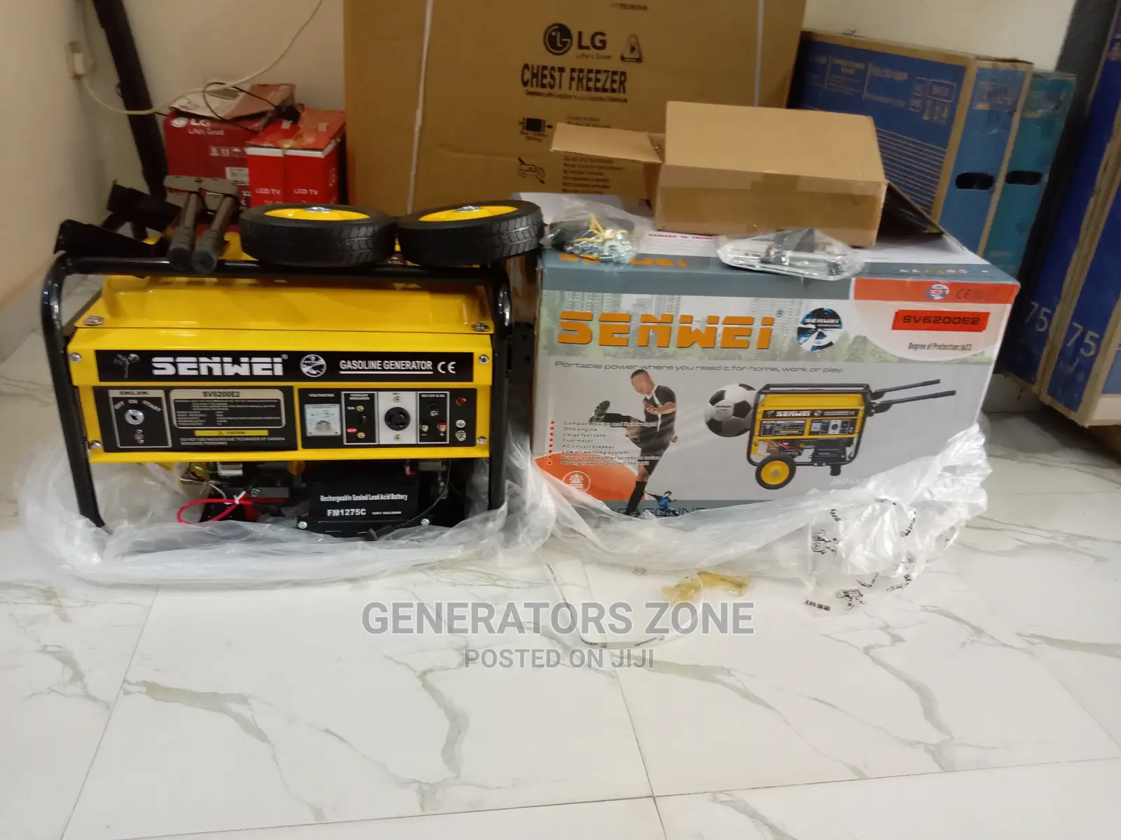 Brand New Senwei Gasoline Generator| Automatic-Sv6200e2