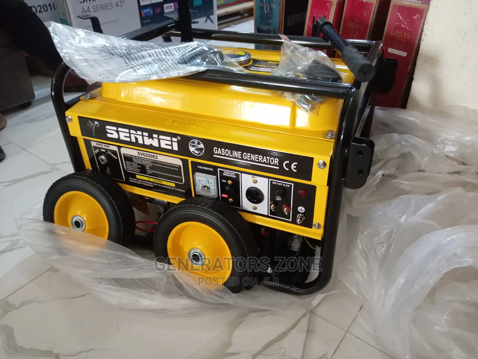 Senwei Automatic Gasoline Key Starter Generator (Sv6200e2)