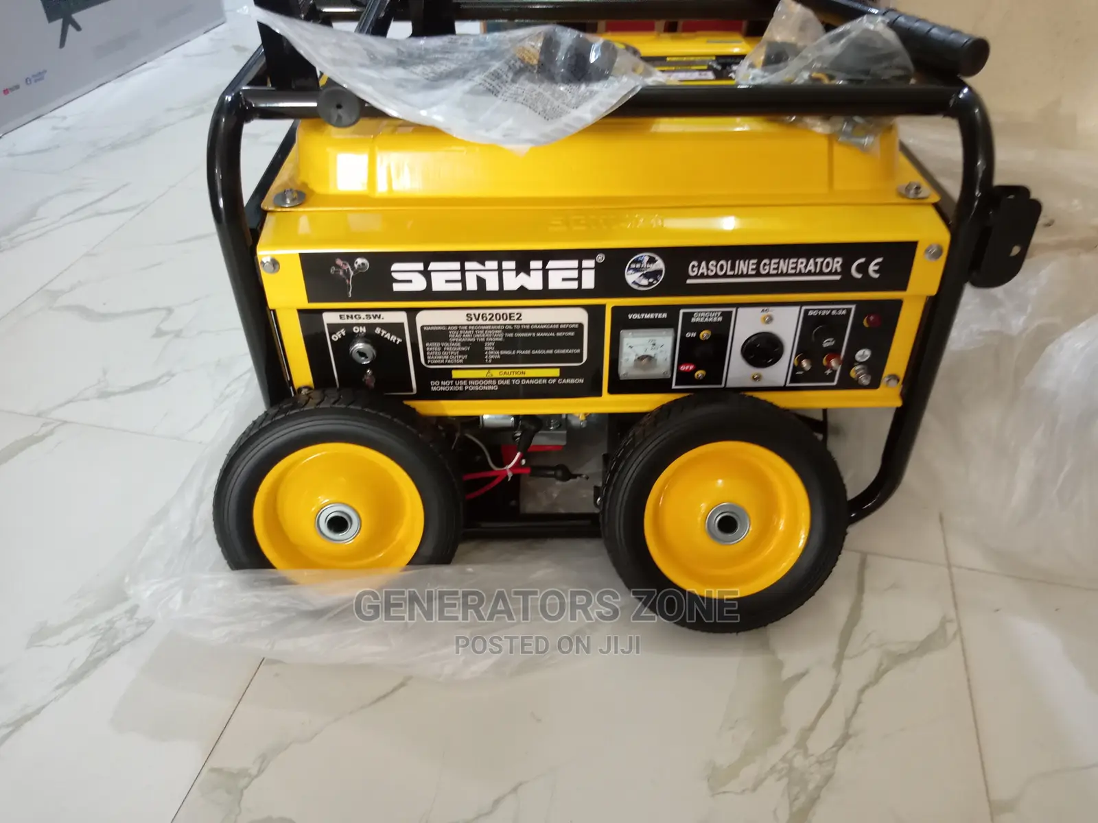Senwei Automatic Generator 4.5kva Sv6200e2-Brand New