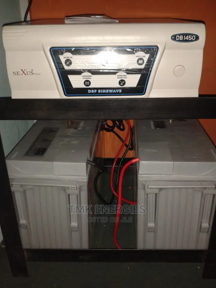 1.45kva Inverter With 2 – 200ah Batteries
