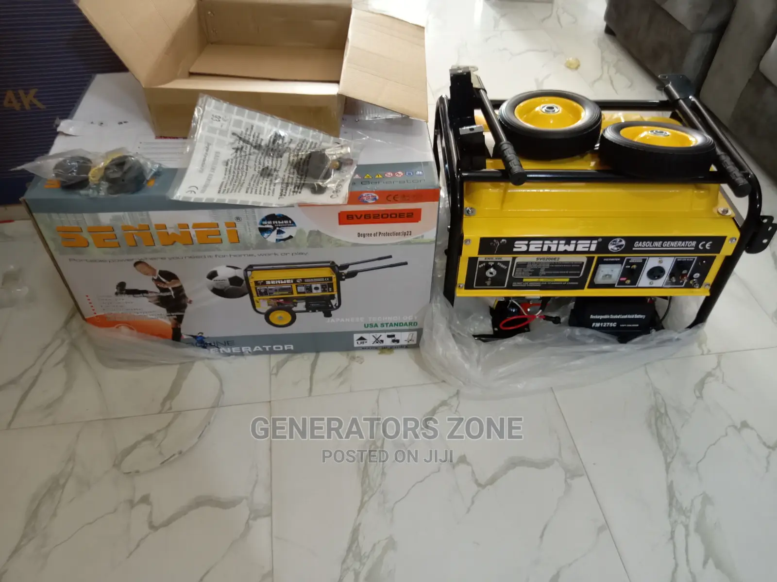 Brandnew House Generator Senwei Automatic Generator-Sv6200e2