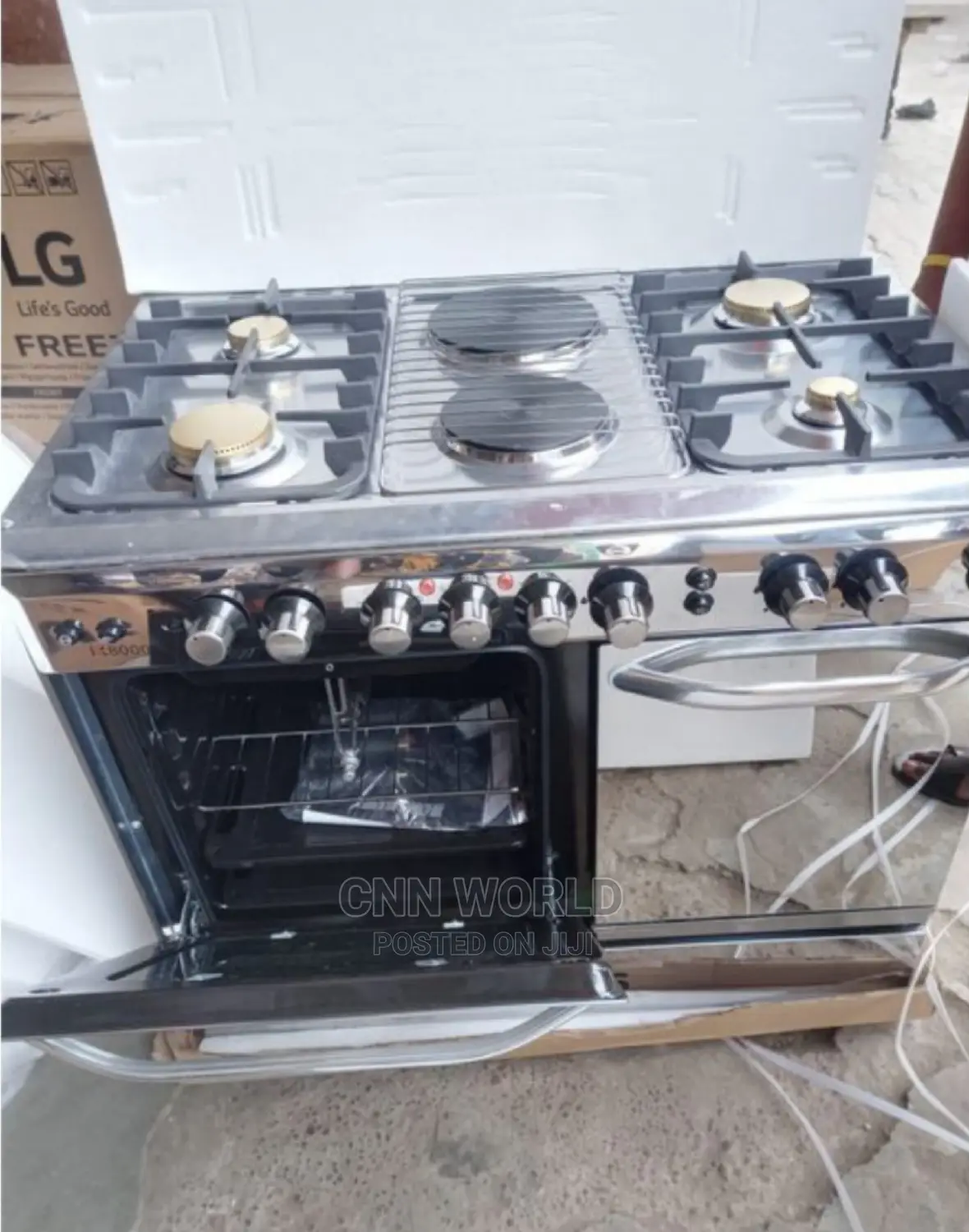 Nexus Standing Gas (4+2) Automatic Electric Oven Gas Oven
