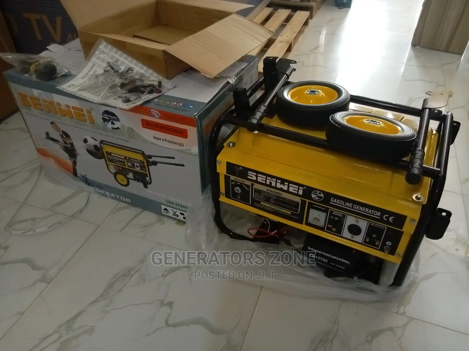 Senwei Gasoline 4.5kva Petrol Generator