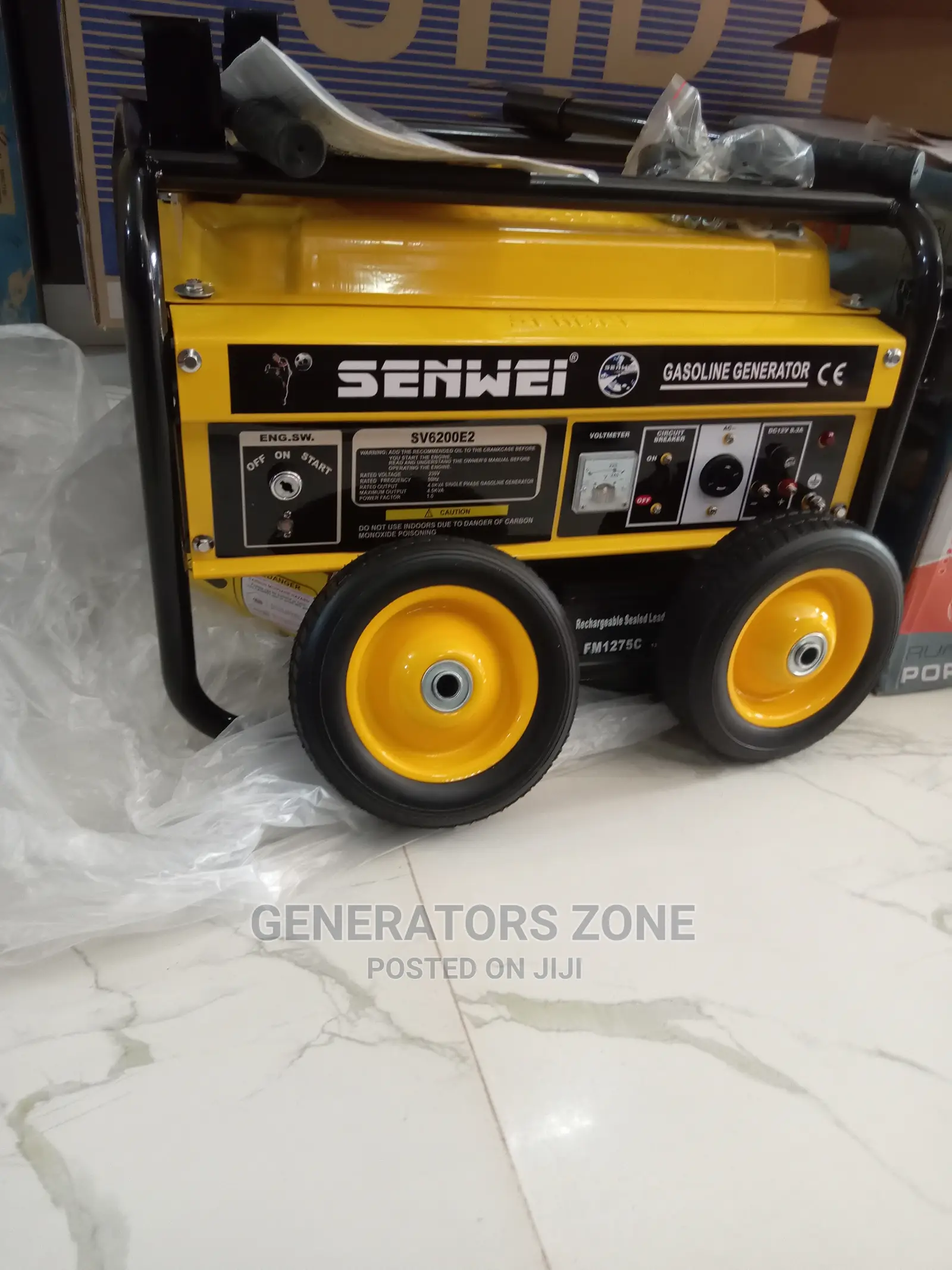 Brand New Petrol Generator-4.5kva Senwei Gasoline -Automatic
