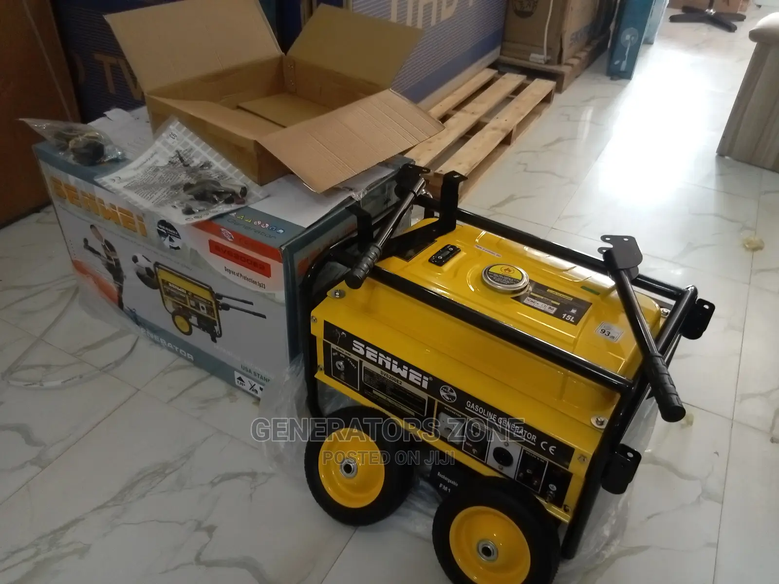 Original 4.5kva -Sv6200e2 Automatic Senwei House -Generator
