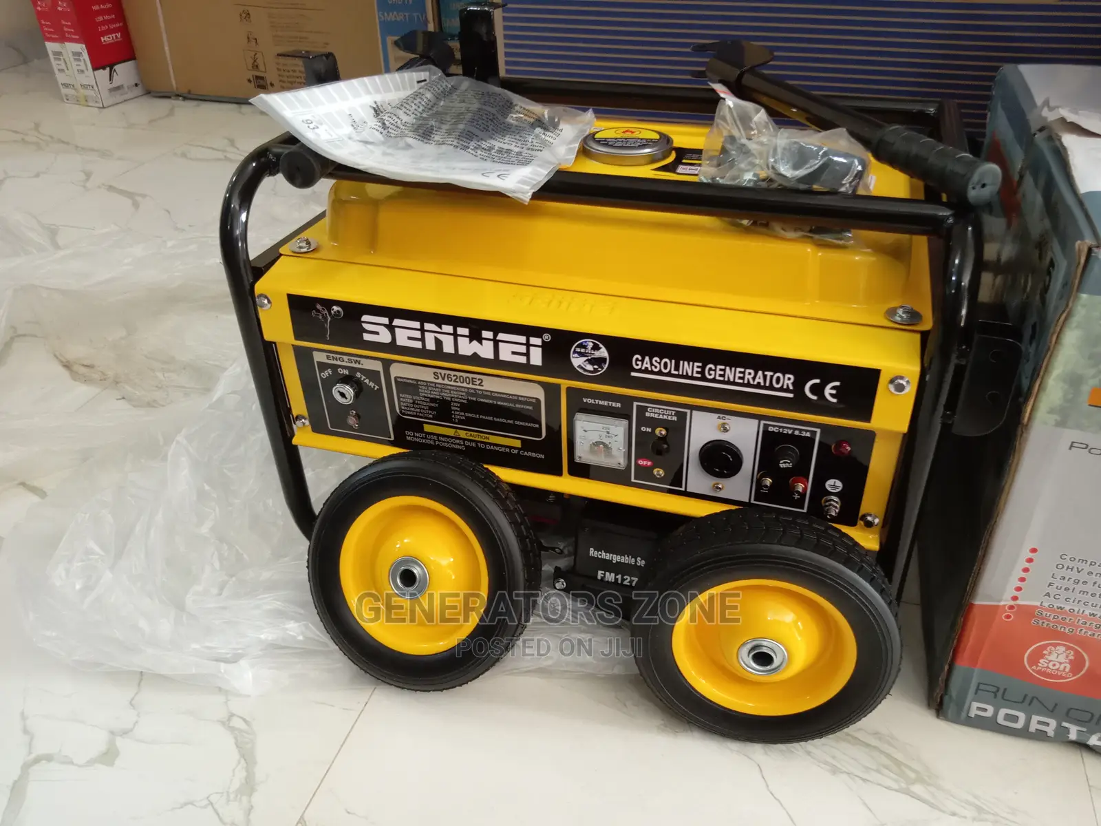 Original 4.5kva -Sv6200e2 Automatic Senwei House -Generator