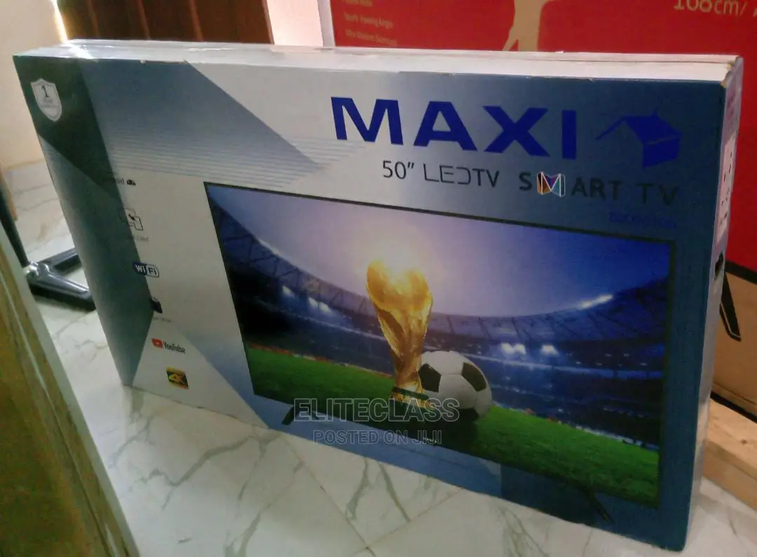 Maxi 50 Inches Uhd Smart Tv With Youtube and Netflix