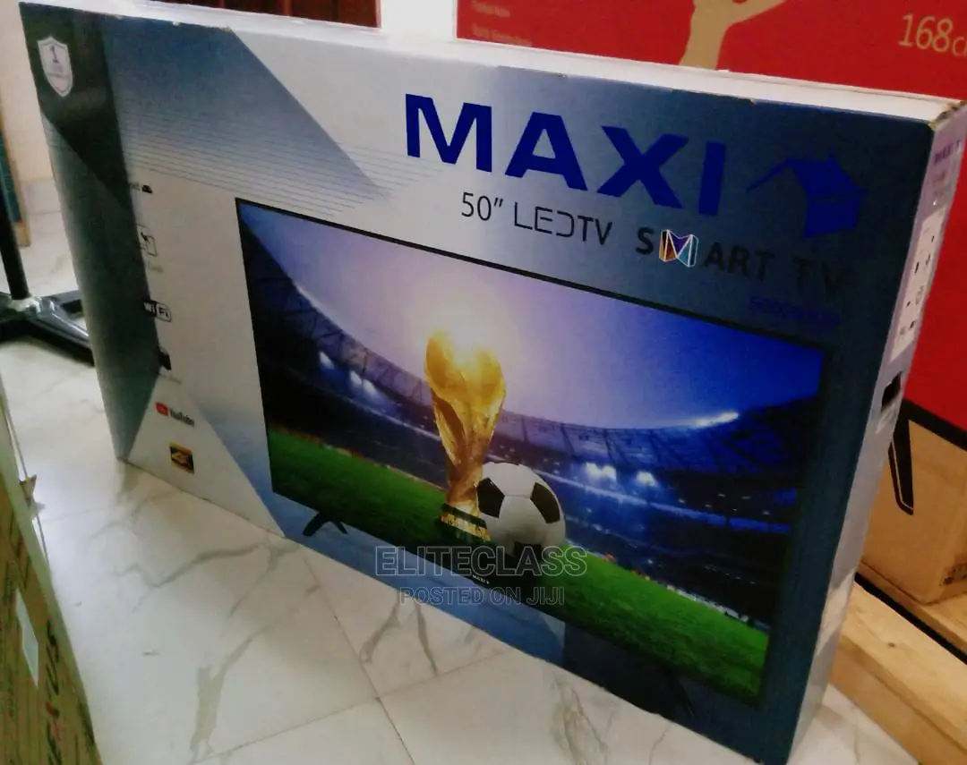 Maxi 50 Inches Uhd Smart Tv With Youtube and Netflix