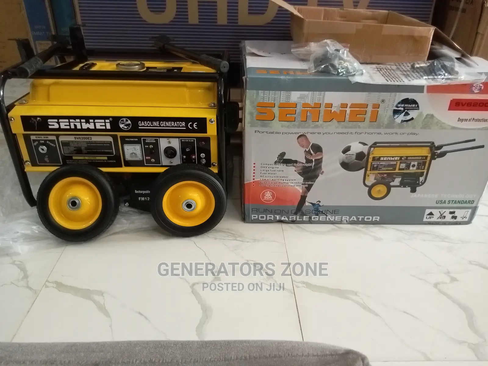 Senwei Sv6200e2 -4.5kva House Generator-Automatic