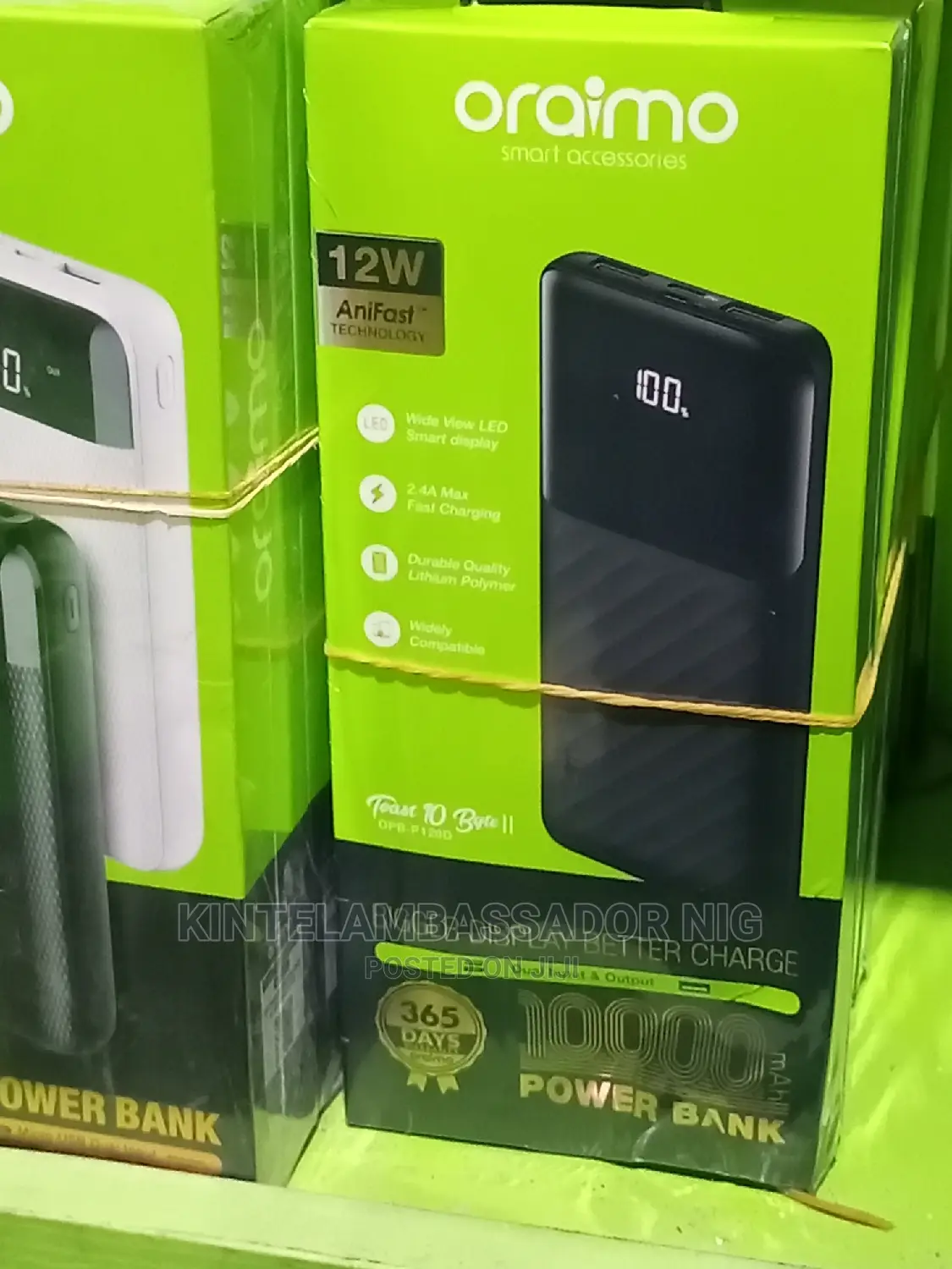 10,000mh Oraimo Power Bank