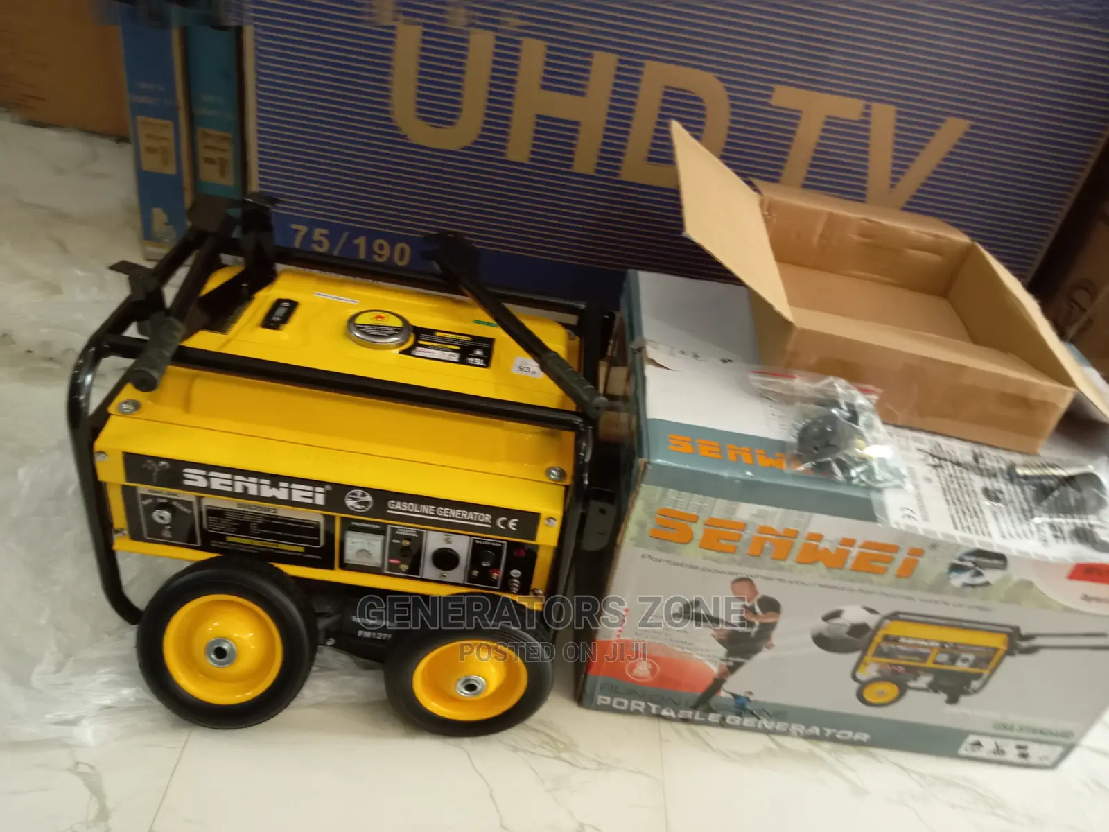 Senwei Petrol Generator ( Gasoline) AUTOMATIC 4.5kva-Sv6200e