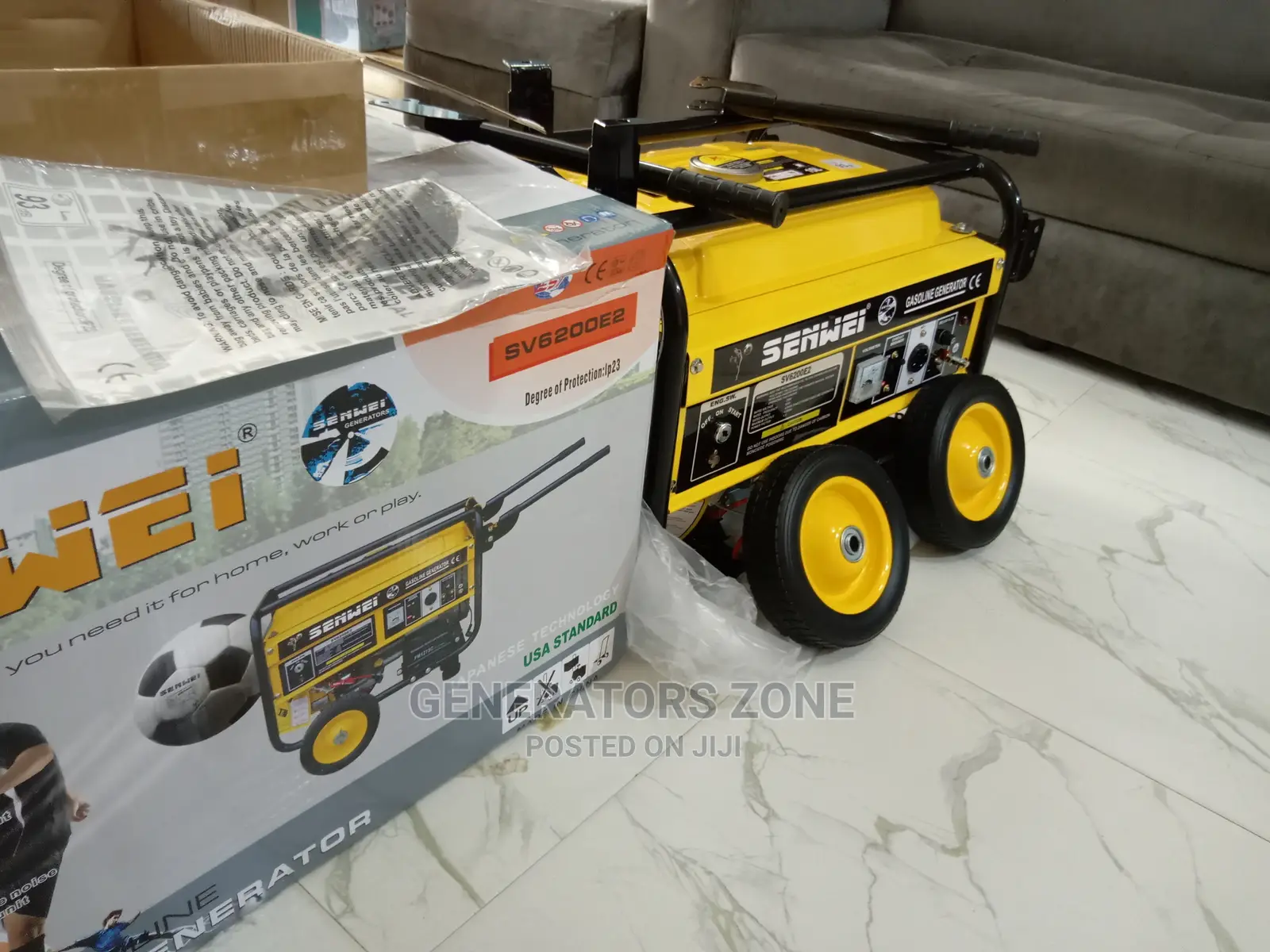 Sv6200e2-Senwei-4.5kva-Petrol Gasoline Automatic-Generator