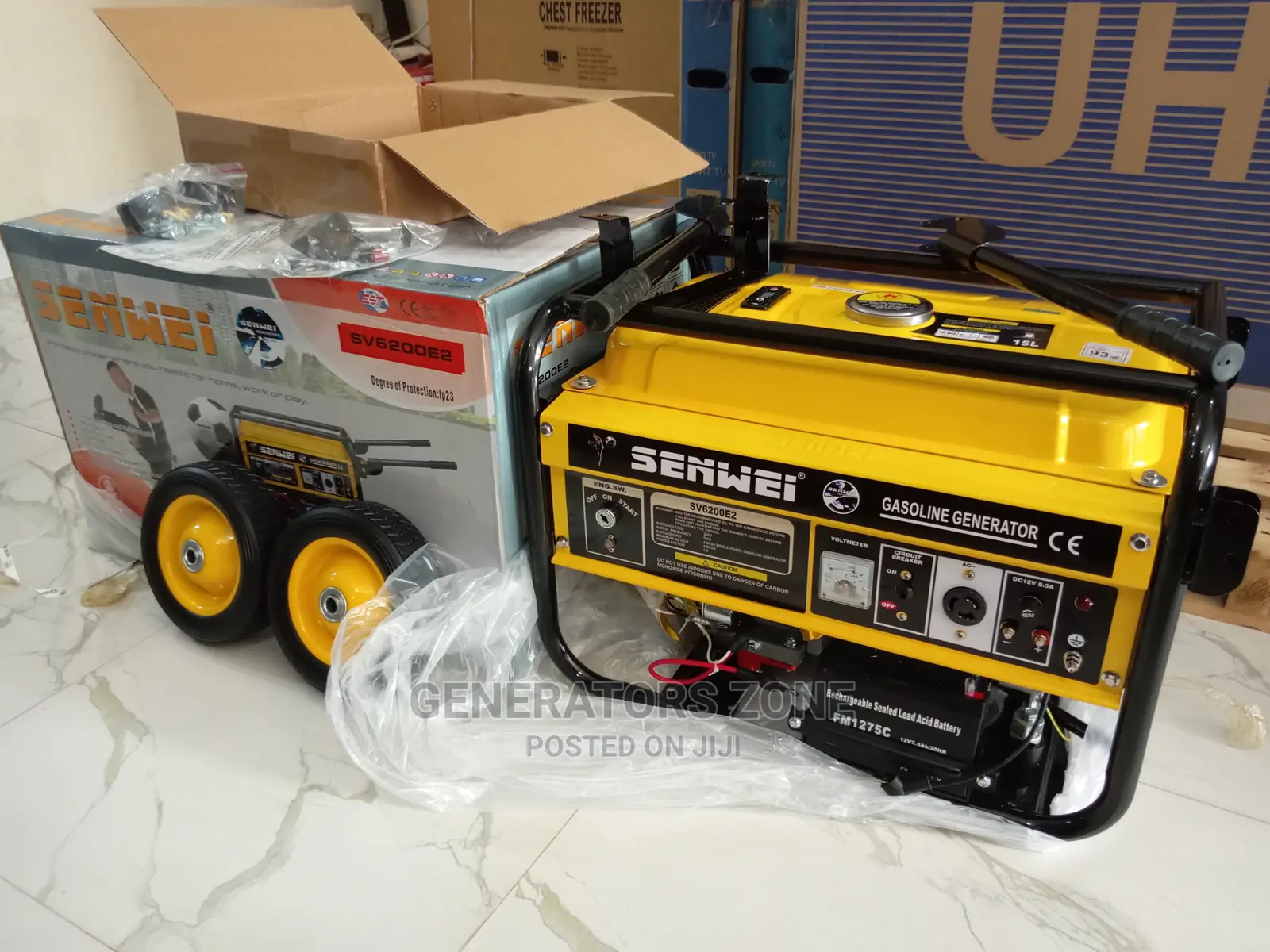 Sv6200e2-Senwei-4.5kva-Petrol Gasoline Automatic-Generator
