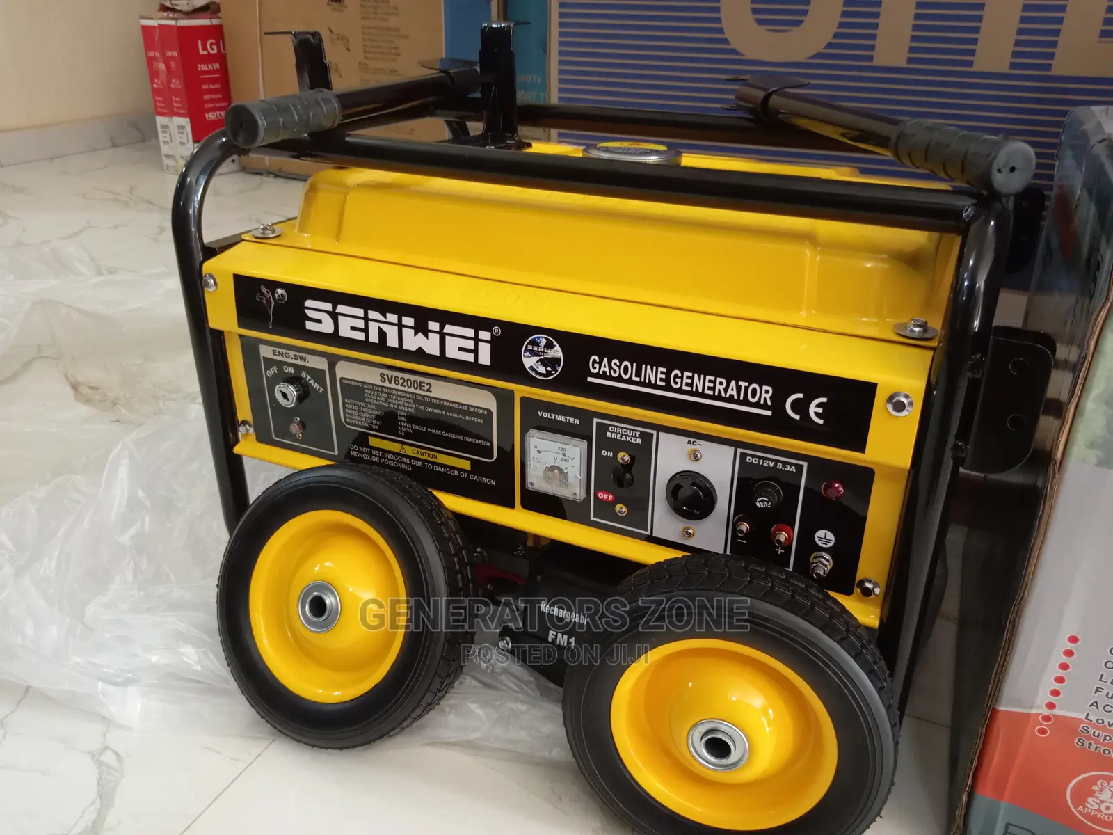 Senwei Sv6200e2 Key Start With Two Tyres-Automatic -Gasoline