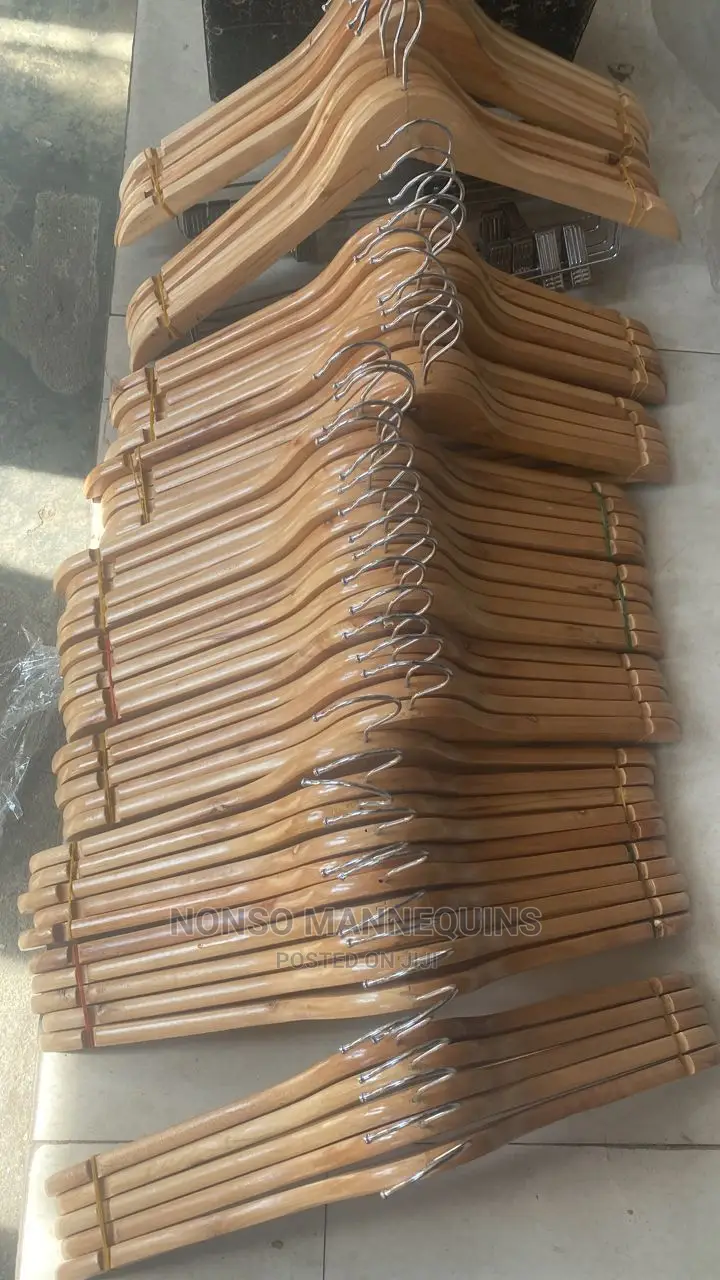 Wooden Hangers Without Clips