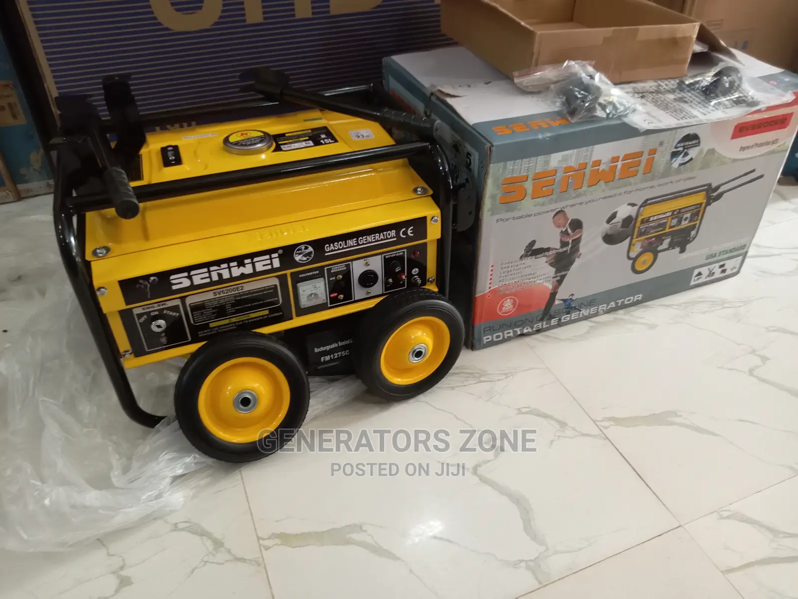 Senwei Key Start Automatic-Sv6200e2-4.5kva-House Generator