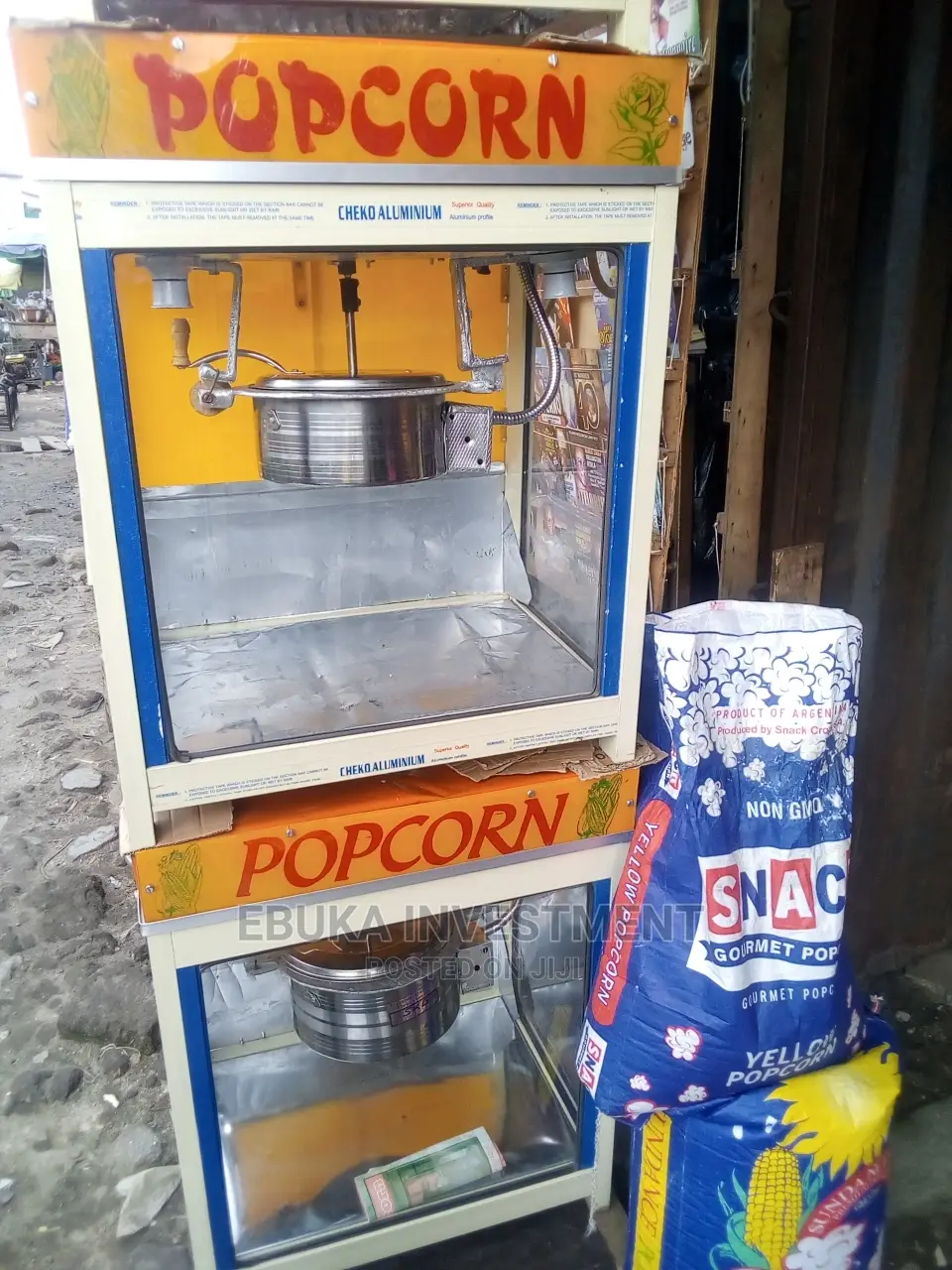 New Electric Popcorn Machine