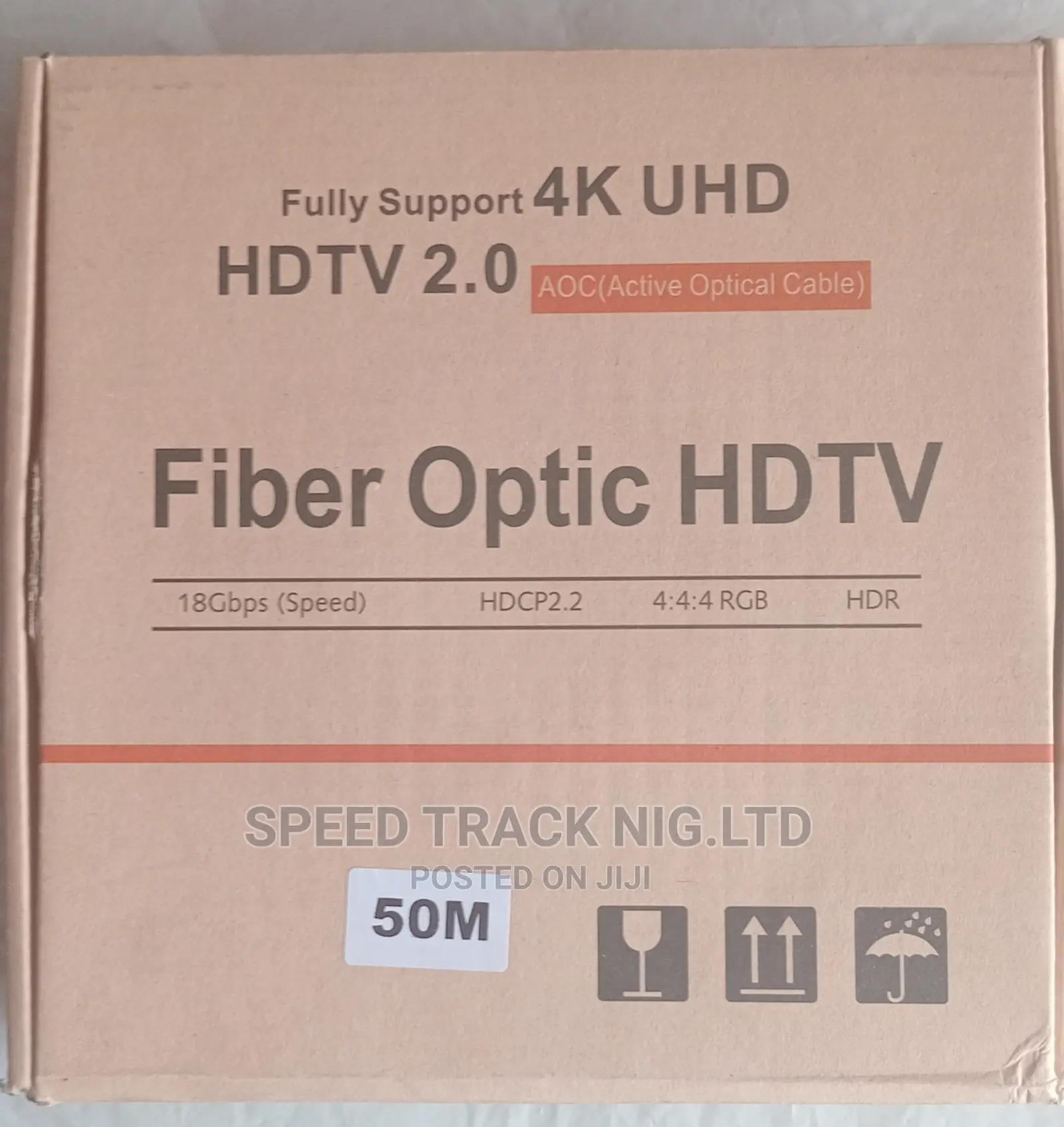 Fiber Optic 50M HDTV Cable