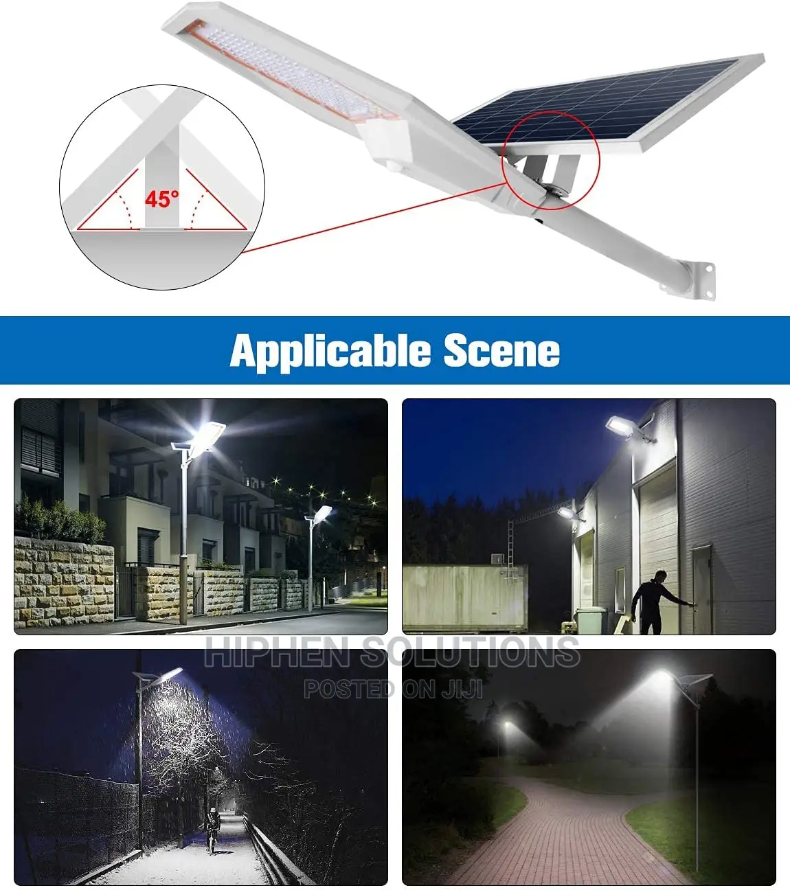 300W Alphar Solar Street