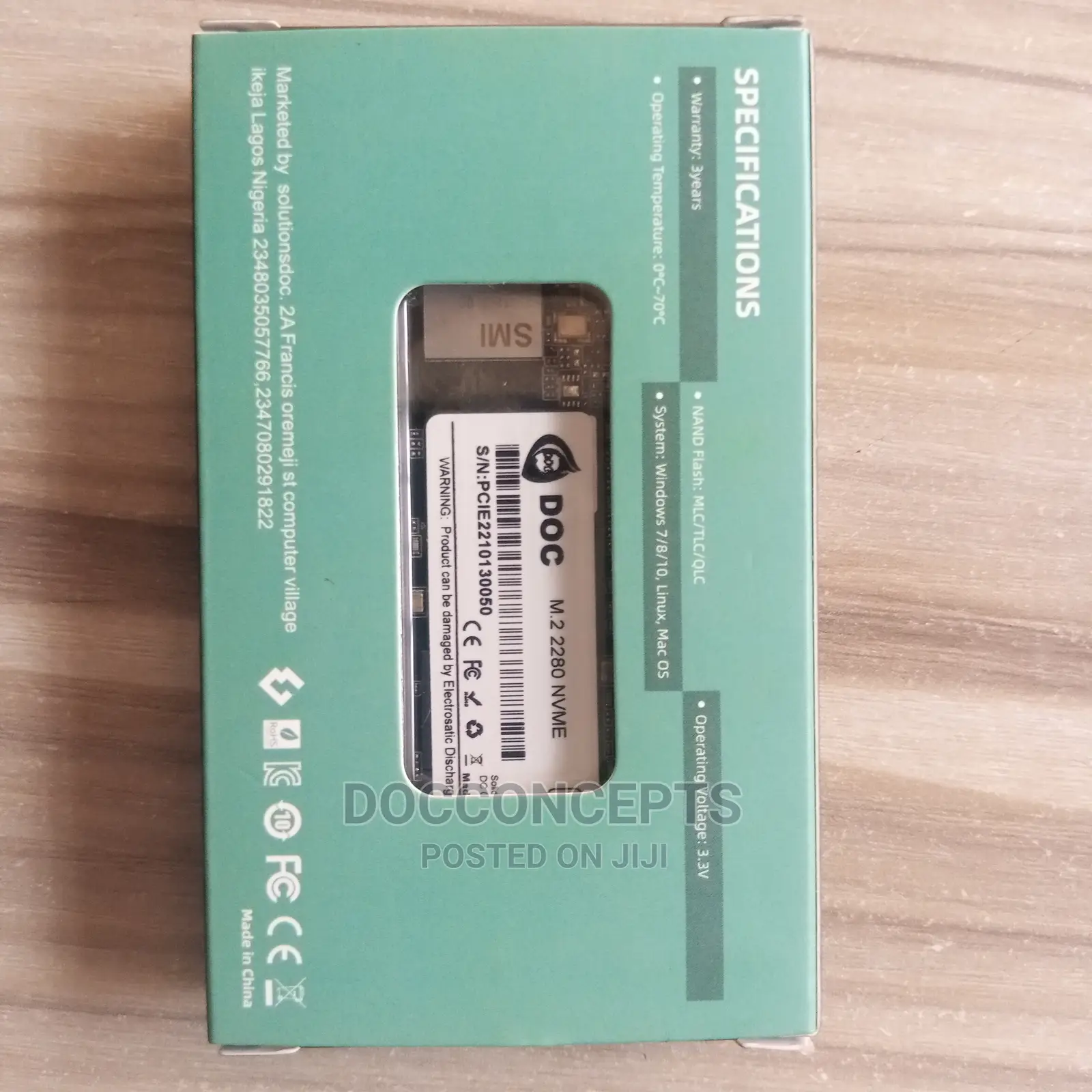 Doc 256 Nvme M2
