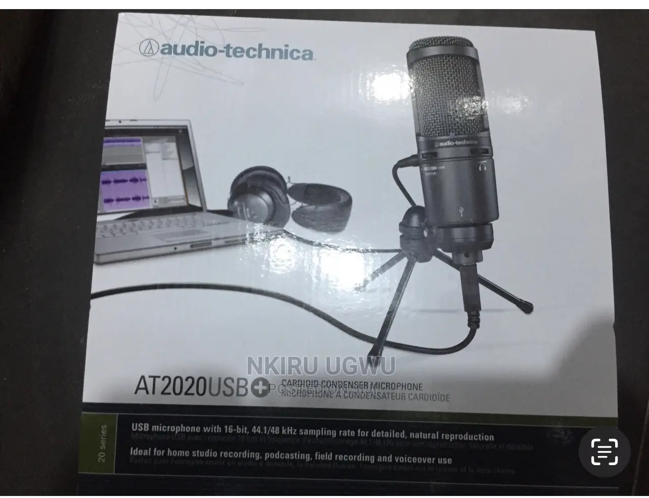 Audio Technica AT2020 USB+ Microphone