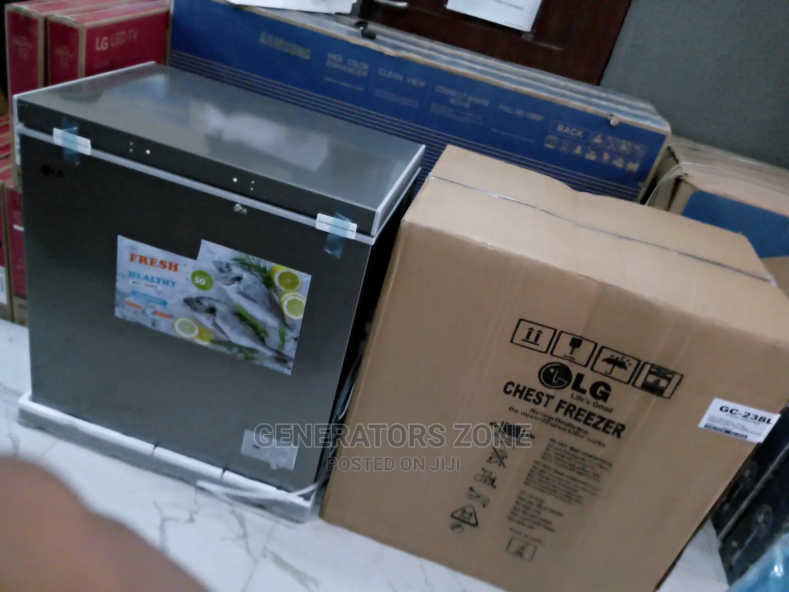 LG Chest Freezer-Silver (Gc-238)