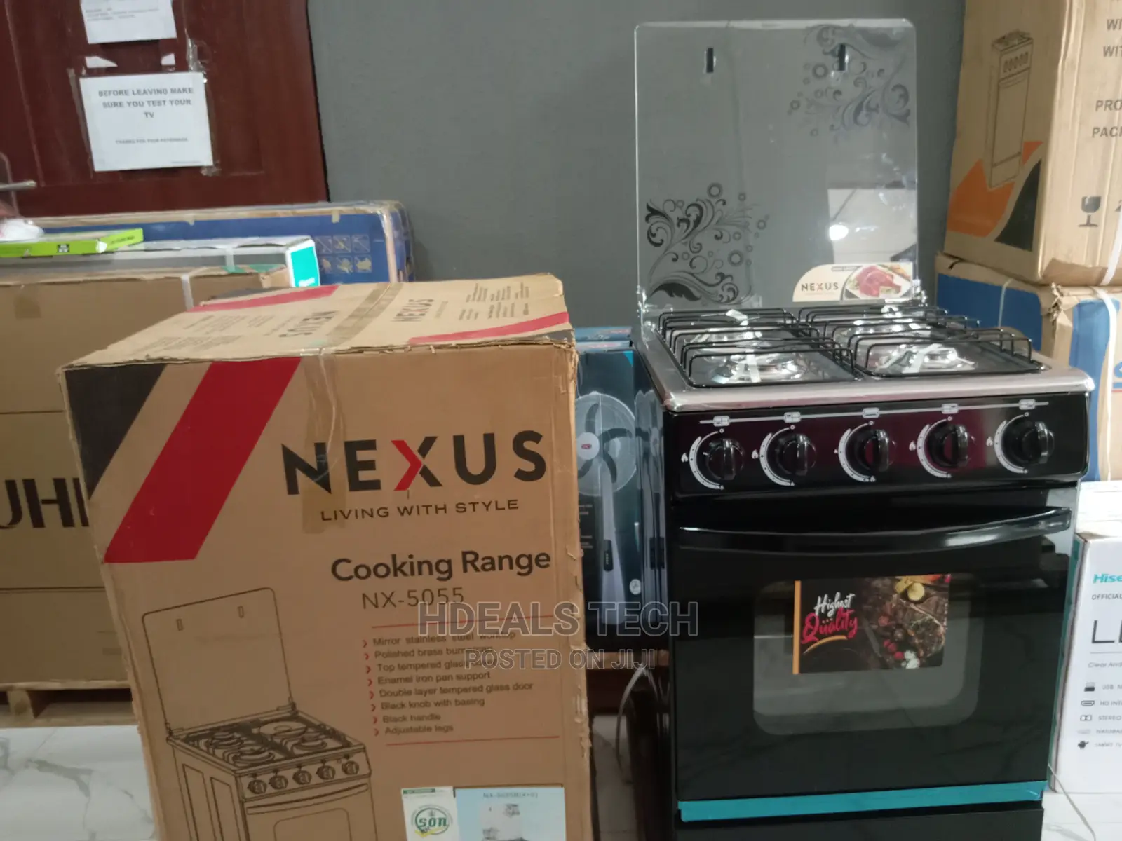 Original Nexus 50x50 Gas Cooker [NX-5055].