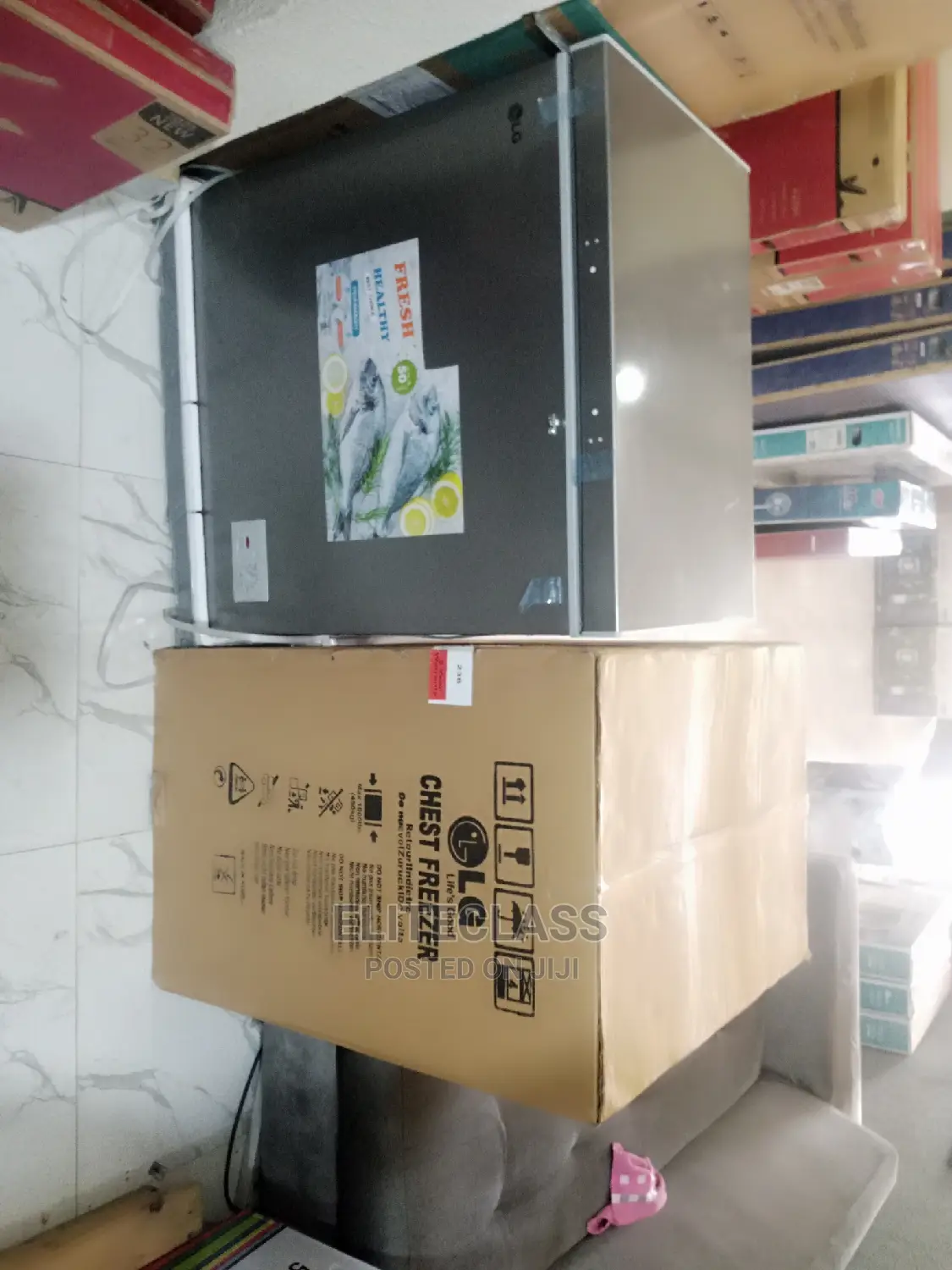 Superior Cooling LG Chest Freezer With Model Number GC-238L