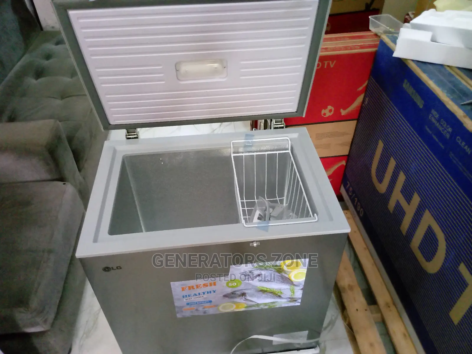 Fast Cooling LG Brand New Chest Freezer-Gc-238