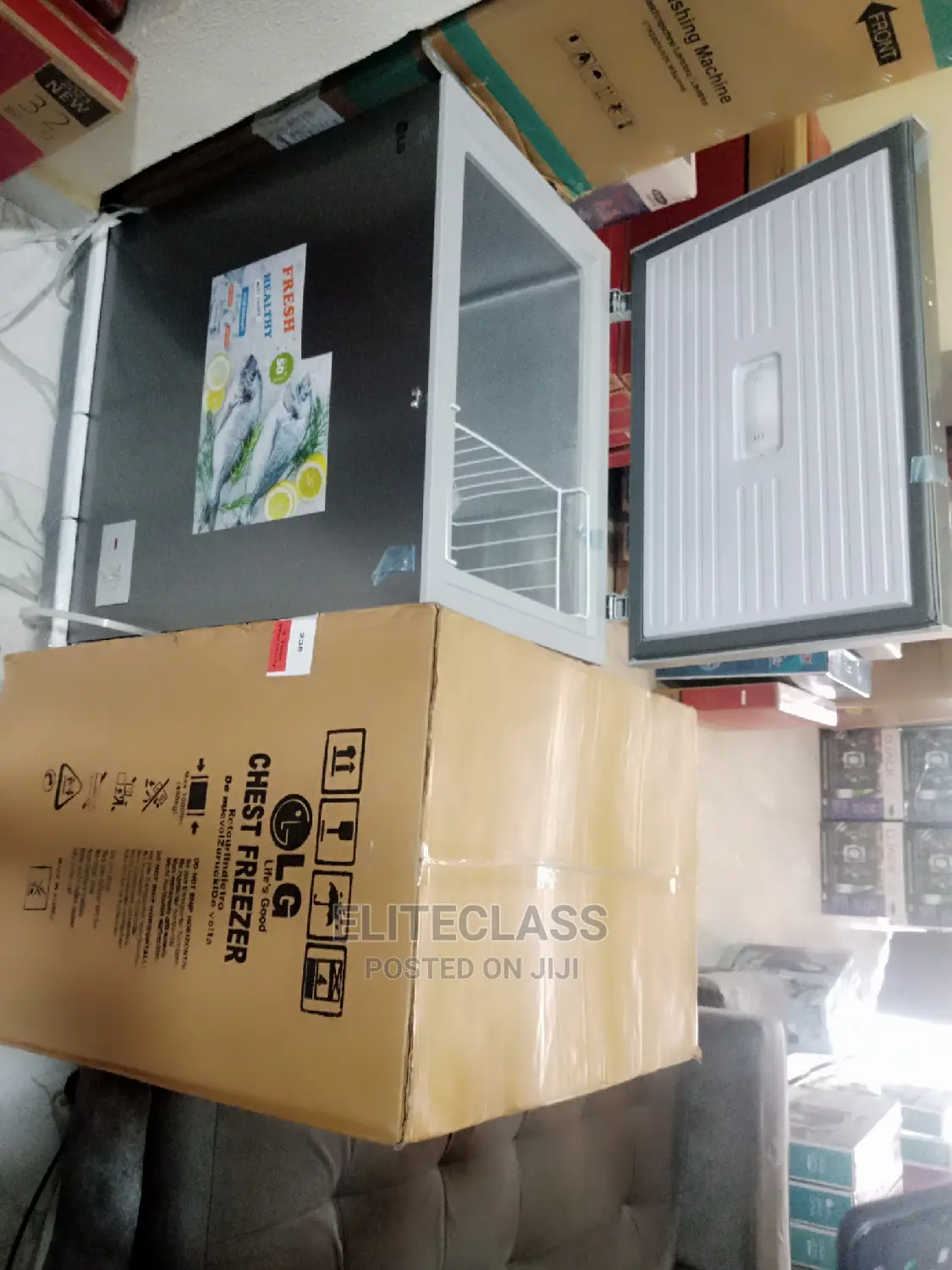 LG Chest Freezer GC-238L With Direct Cooling Features