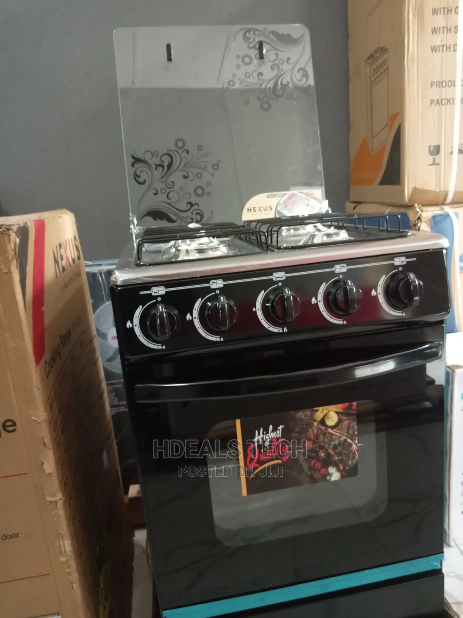 New Nexus 50x50 Standing Gas Cooker [NX-5055].