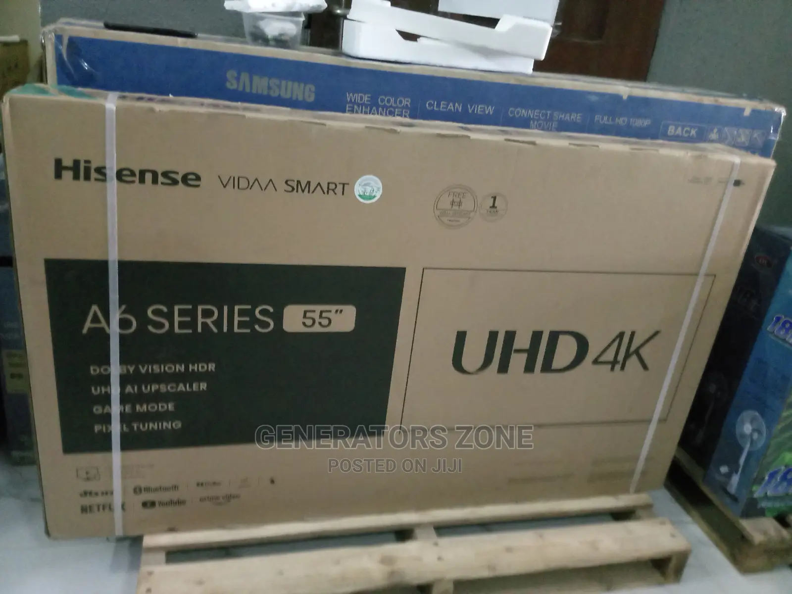 Hisense 55'' Uhd LED Smart Tv-55a6h