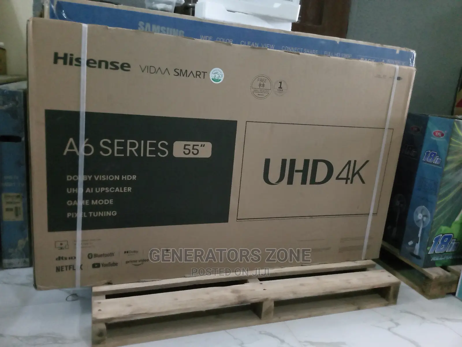 55'' Hisense Uhd LED Smart TV + Youtube