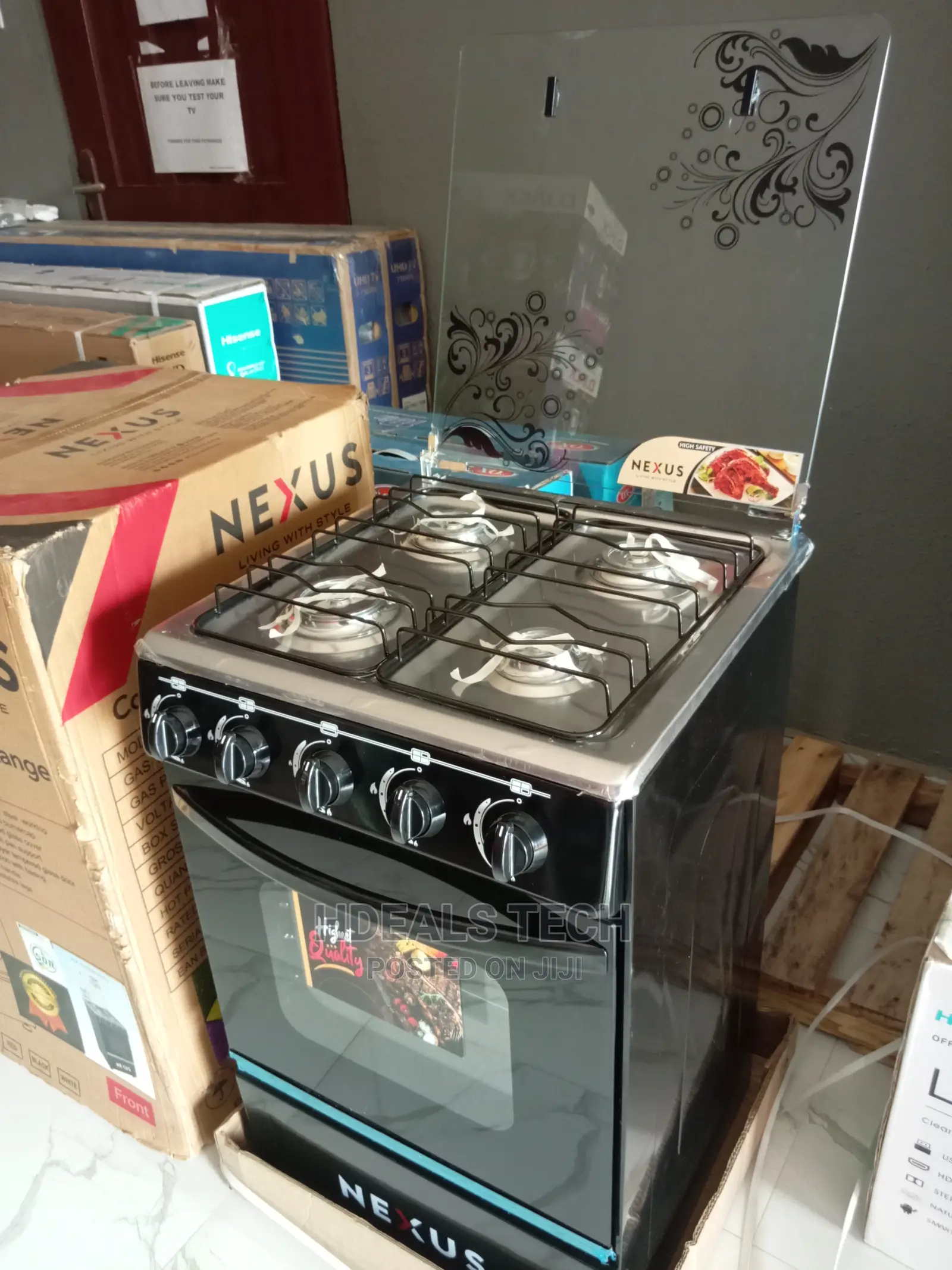Brand New 50x50 Nexus Gas Cooker [NX-5055].