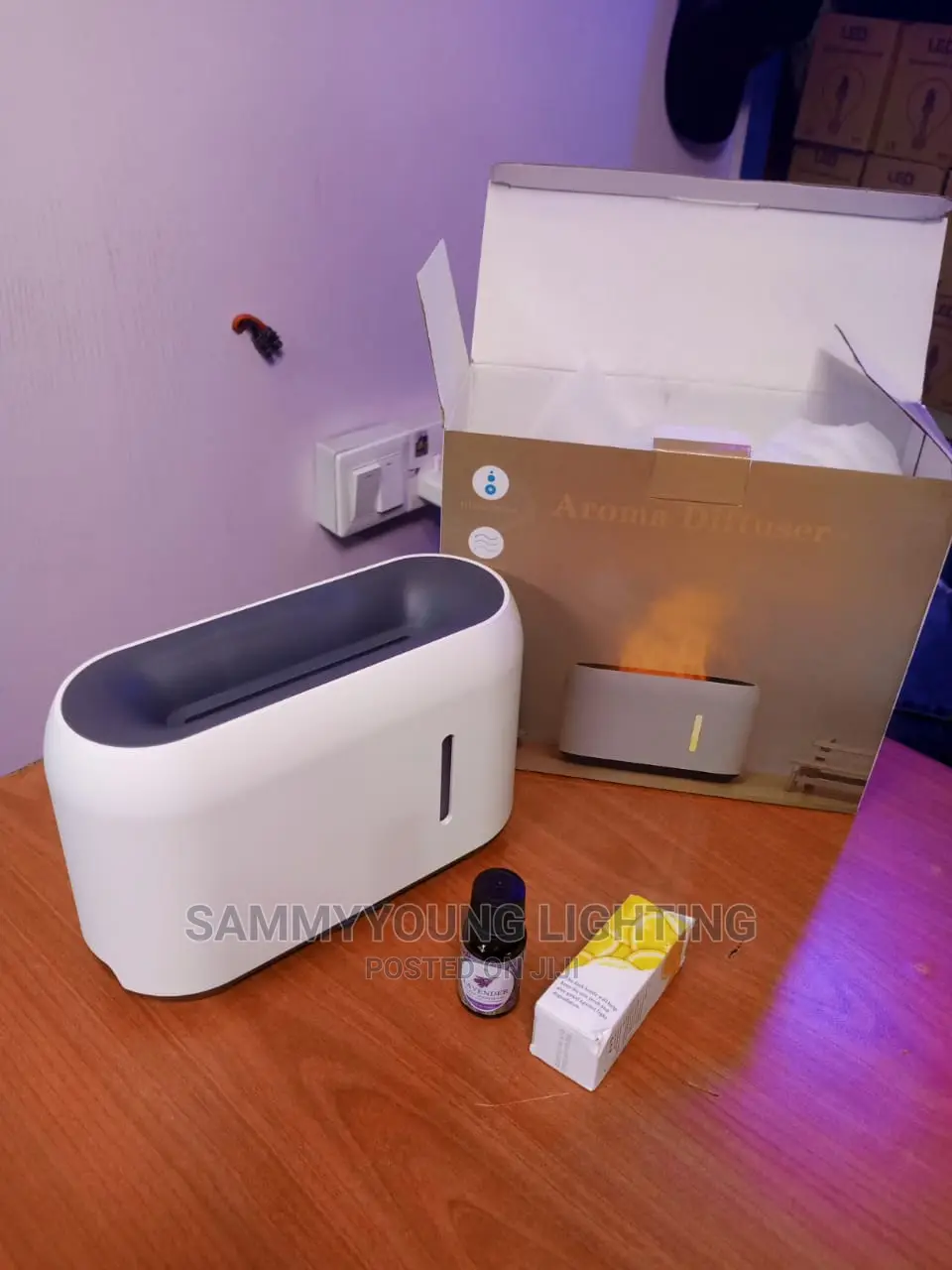 3D Flame Aroma Fragrance Diffuser Humidifier