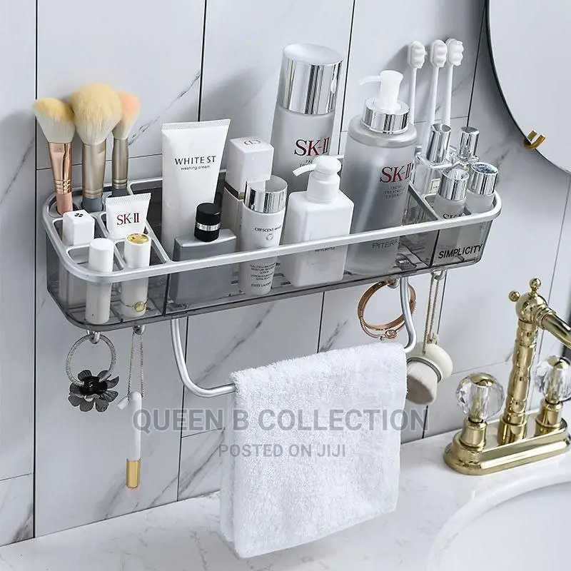 Bathroom Shelf With Hanger
