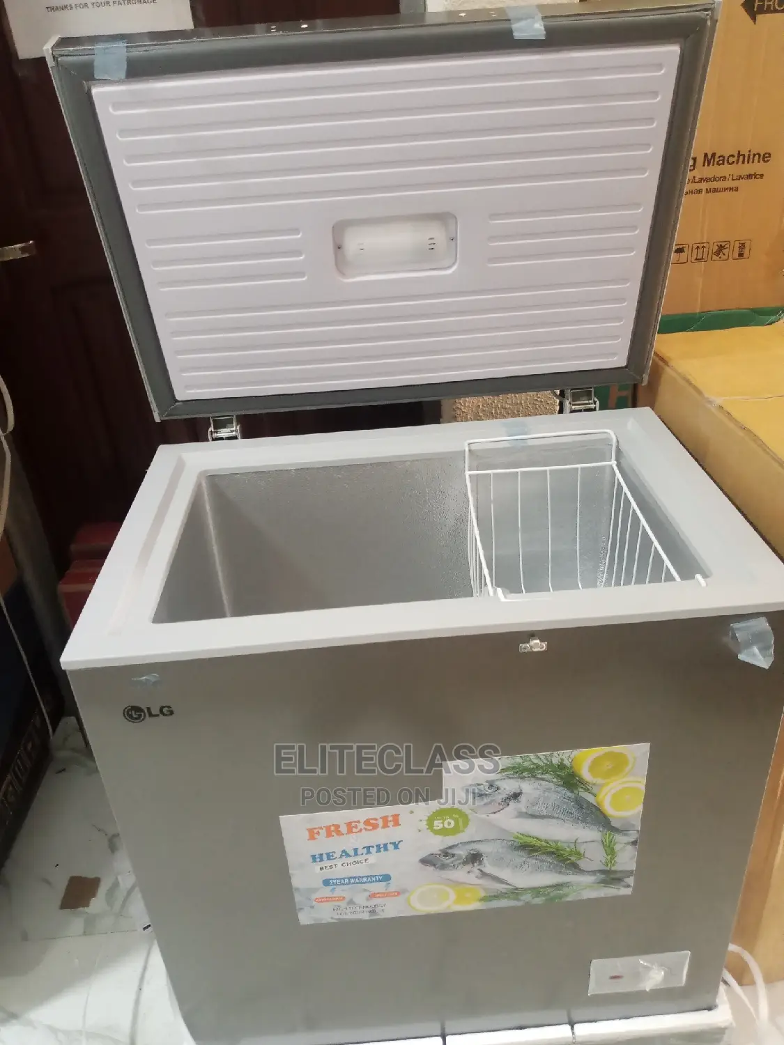 LG Chest Freezer Gc-238l With Lock and Key