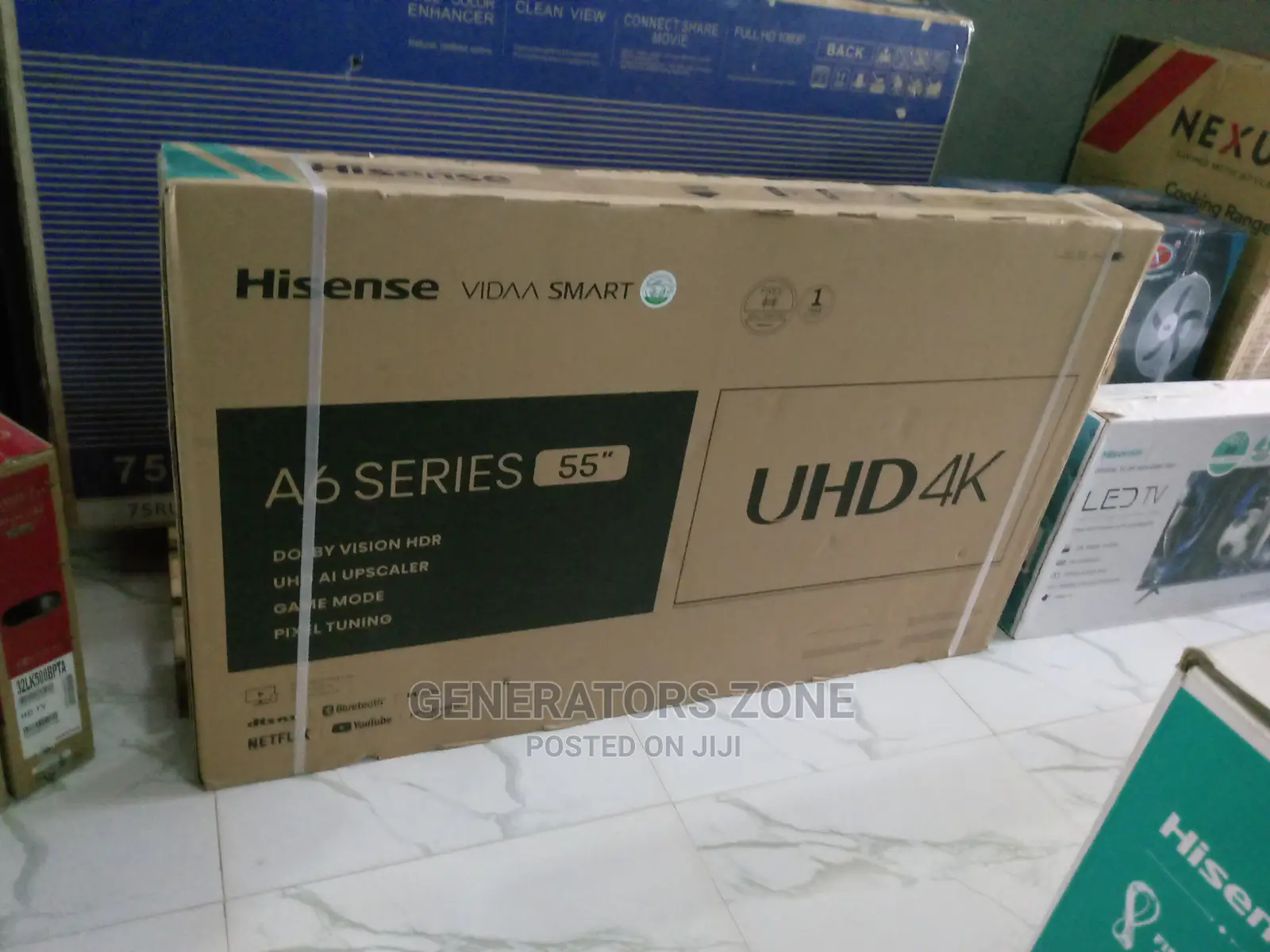 Hisense Feature Netflix, Browser,Youtube Uhd 55'' TV