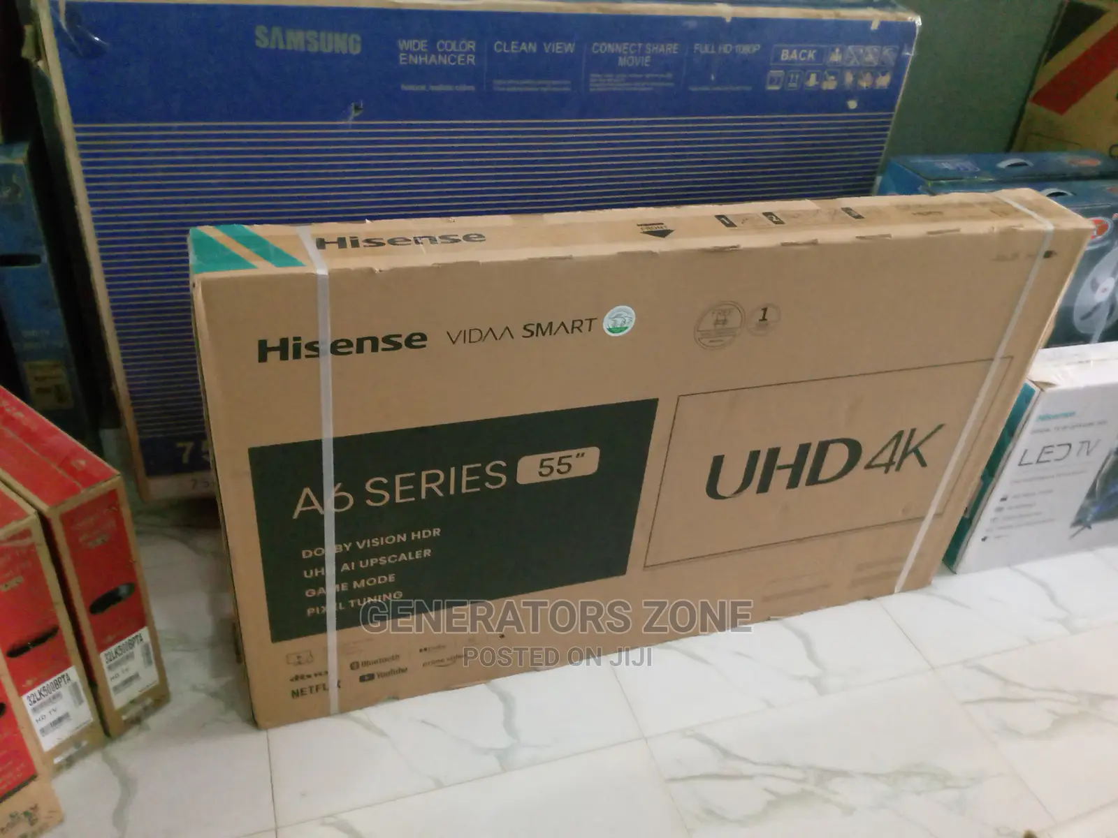 Hisense 55'' Smart TV ( Usb,Av) Uhd